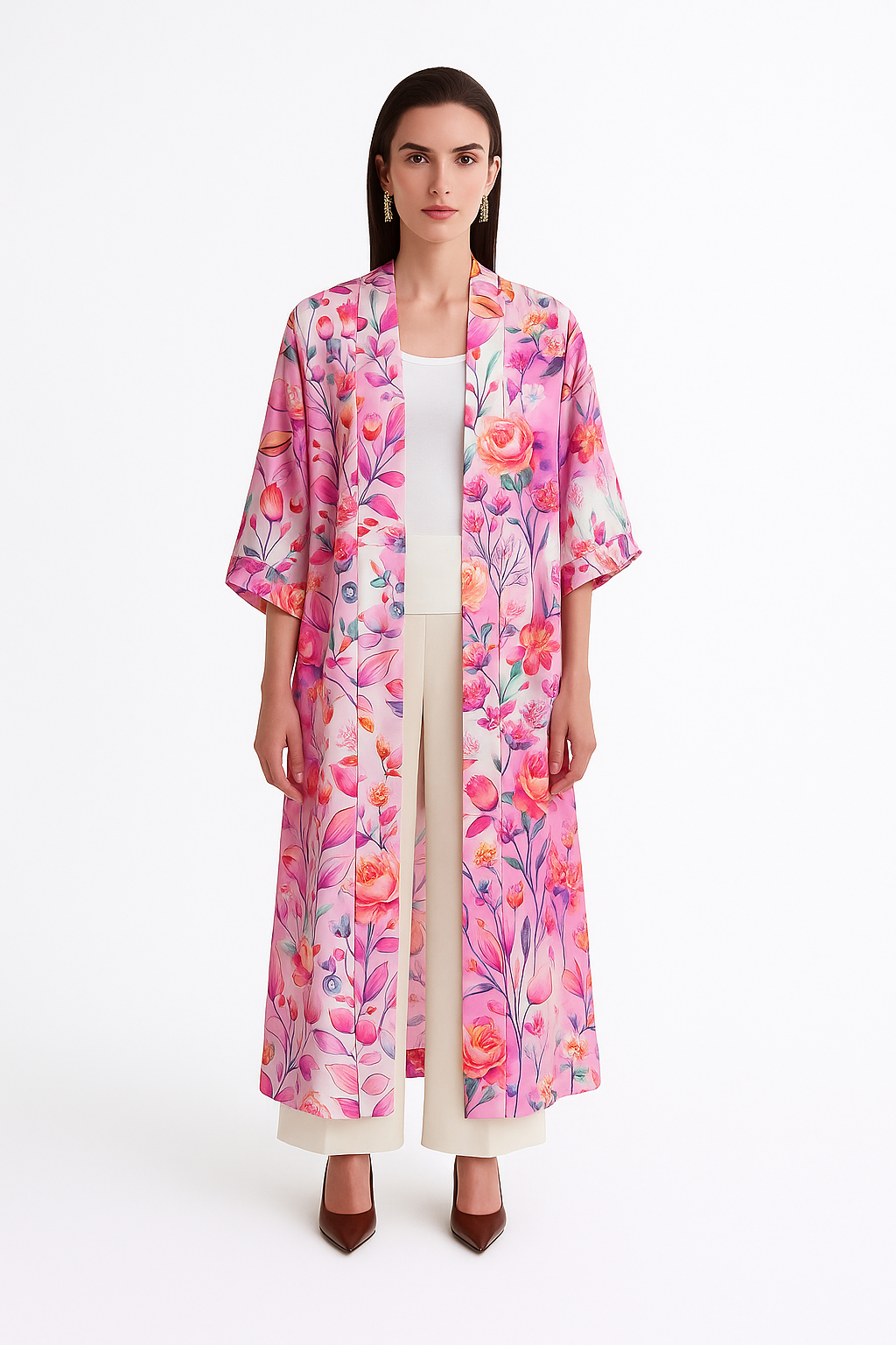 Rosita Long Kimono Shrug
