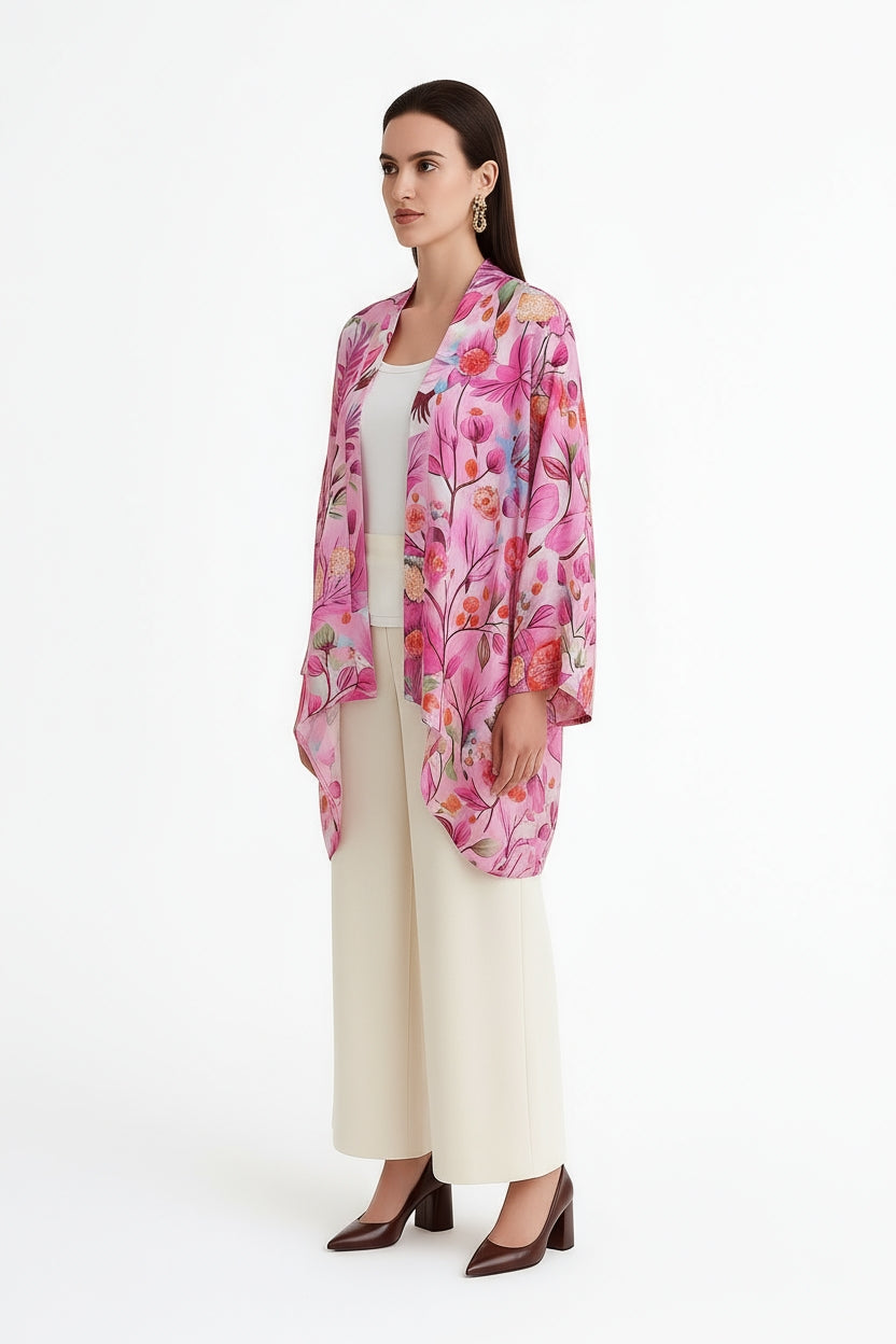 Rosita Short Kimono Shrug-LennaRose-One Size 8-14-Lenna Rose Fashion