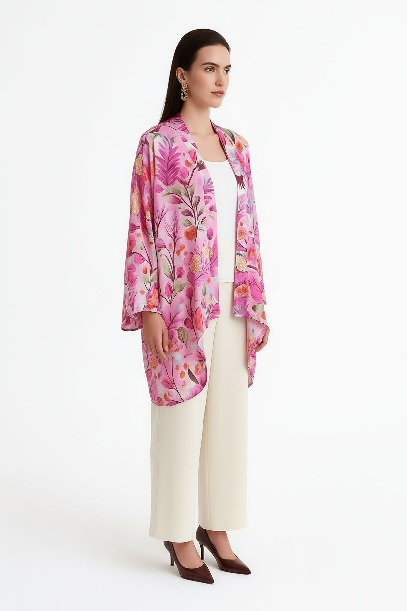 Rosita Short Kimono Shrug-LennaRose-One Size 8-14-Lenna Rose Fashion