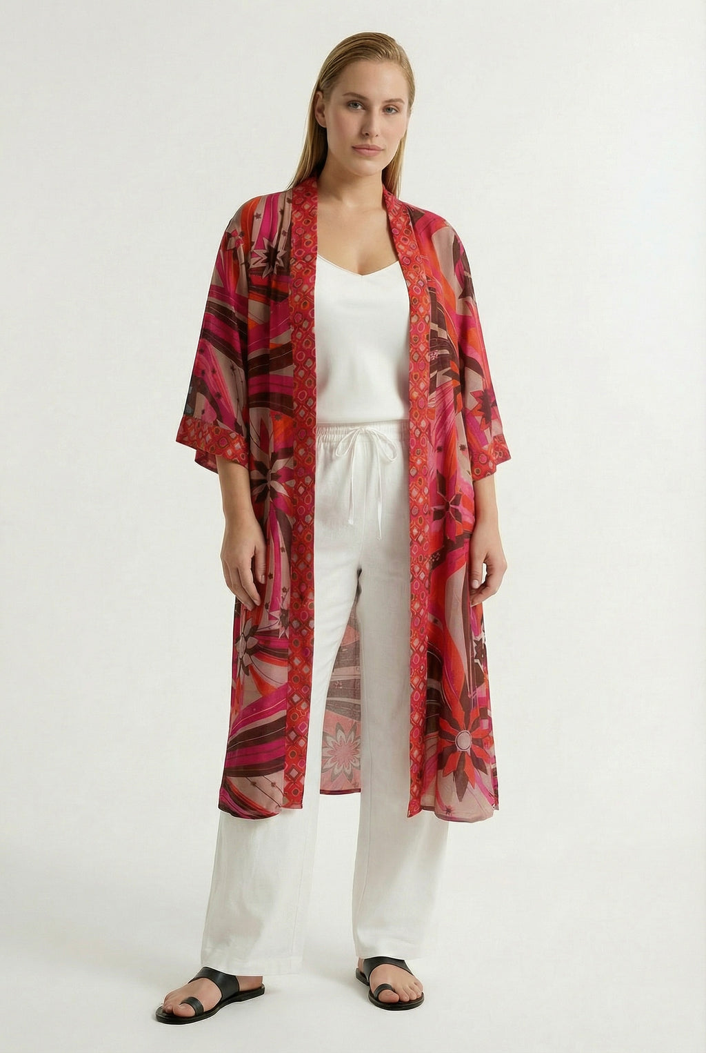 Ruby Long Kimono Shrug