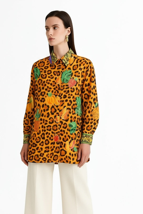 Salamanca Collar Shirt-TOP-LennaRose-Size 1 (8-10)-Lenna Rose Fashion