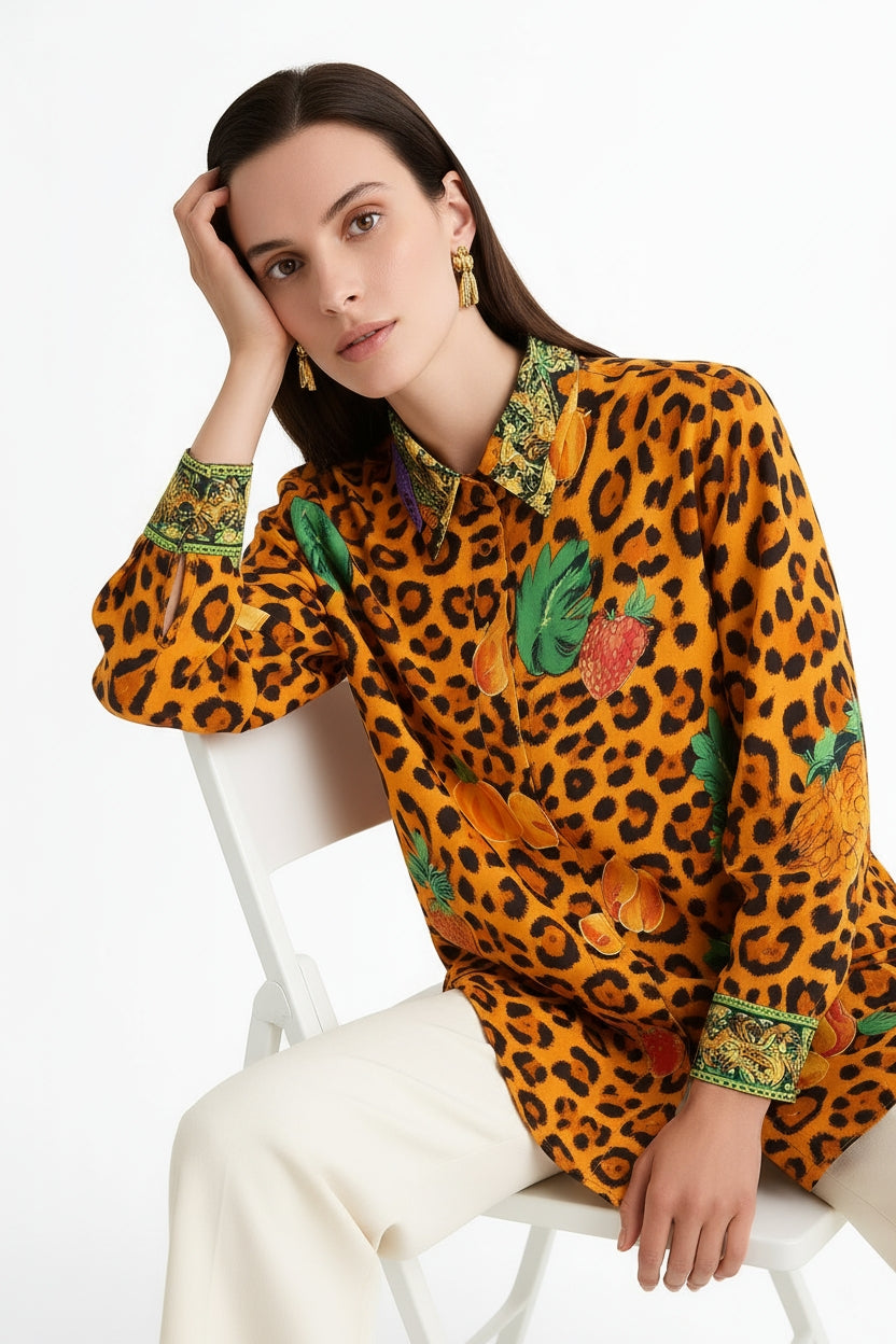 Salamanca Collar Shirt-TOP-LennaRose-Size 1 (8-10)-Lenna Rose Fashion