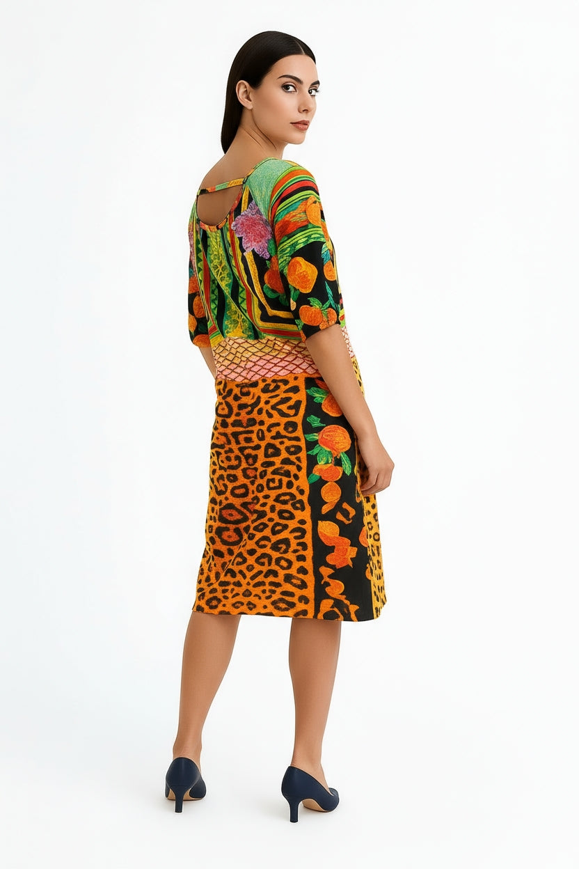 Salamanca Day Dress-Dress-LennaRose-Size 1 (8-10)-Lenna Rose Fashion