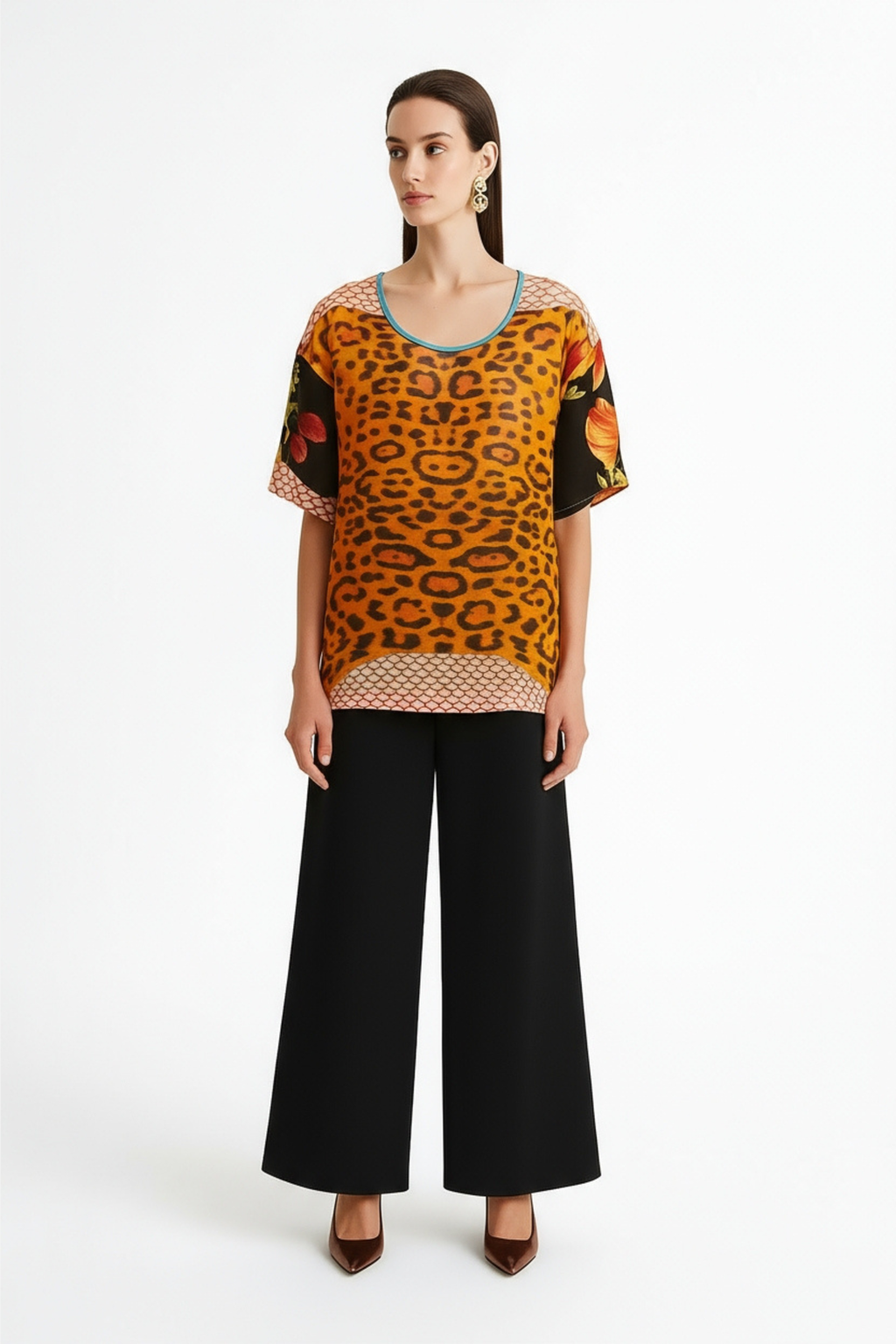 Salamanca Kaftan Top-TOP-LennaRose-Size 1 (8-10)-Lenna Rose Fashion