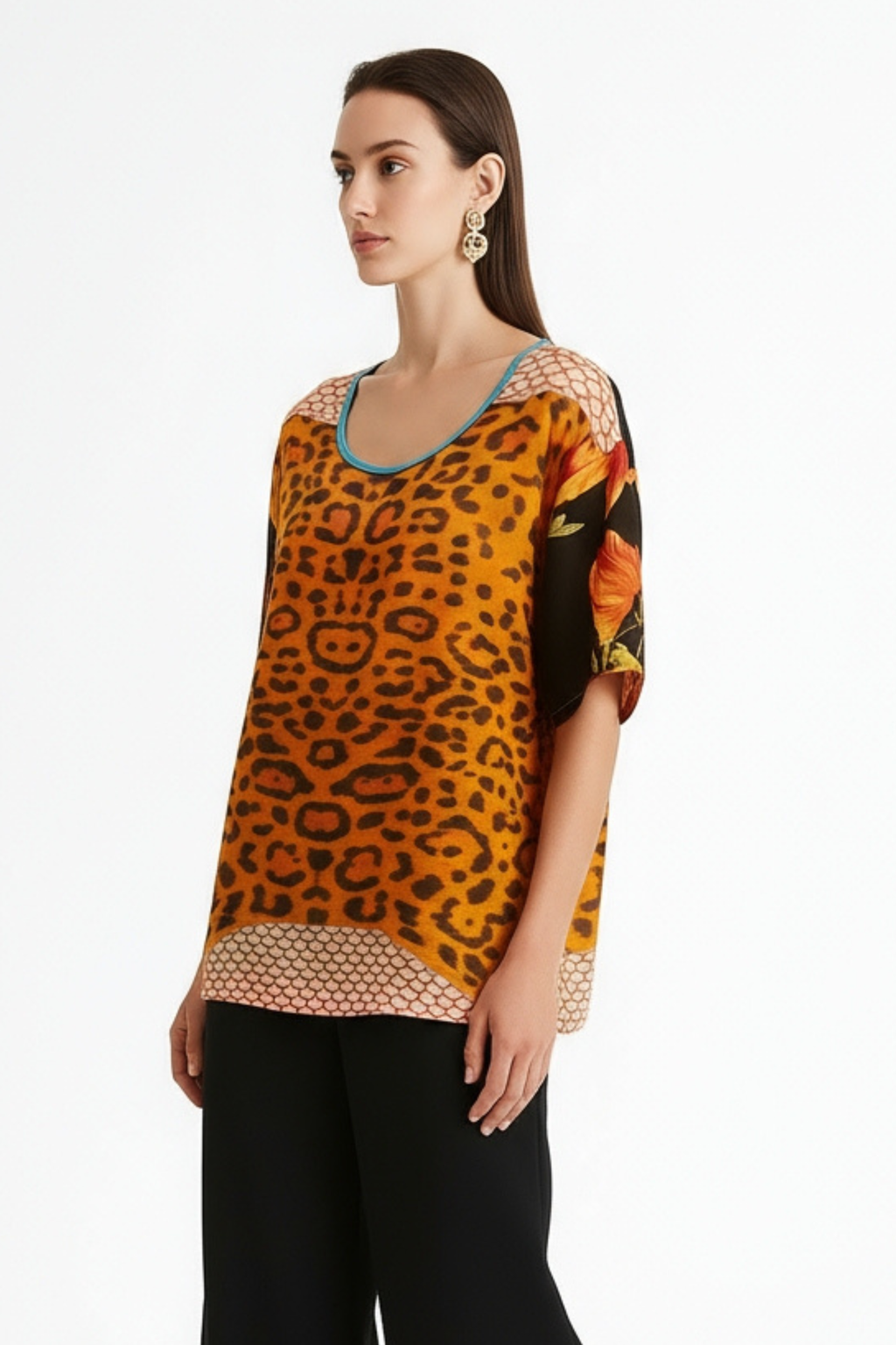 Salamanca Kaftan Top-TOP-LennaRose-Size 1 (8-10)-Lenna Rose Fashion