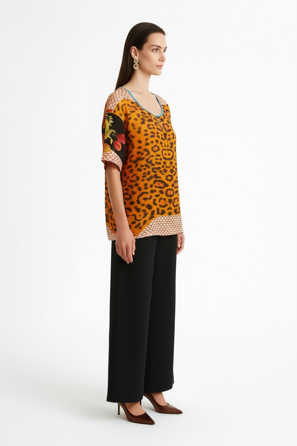 Salamanca Kaftan Top-TOP-LennaRose-Size 1 (8-10)-Lenna Rose Fashion