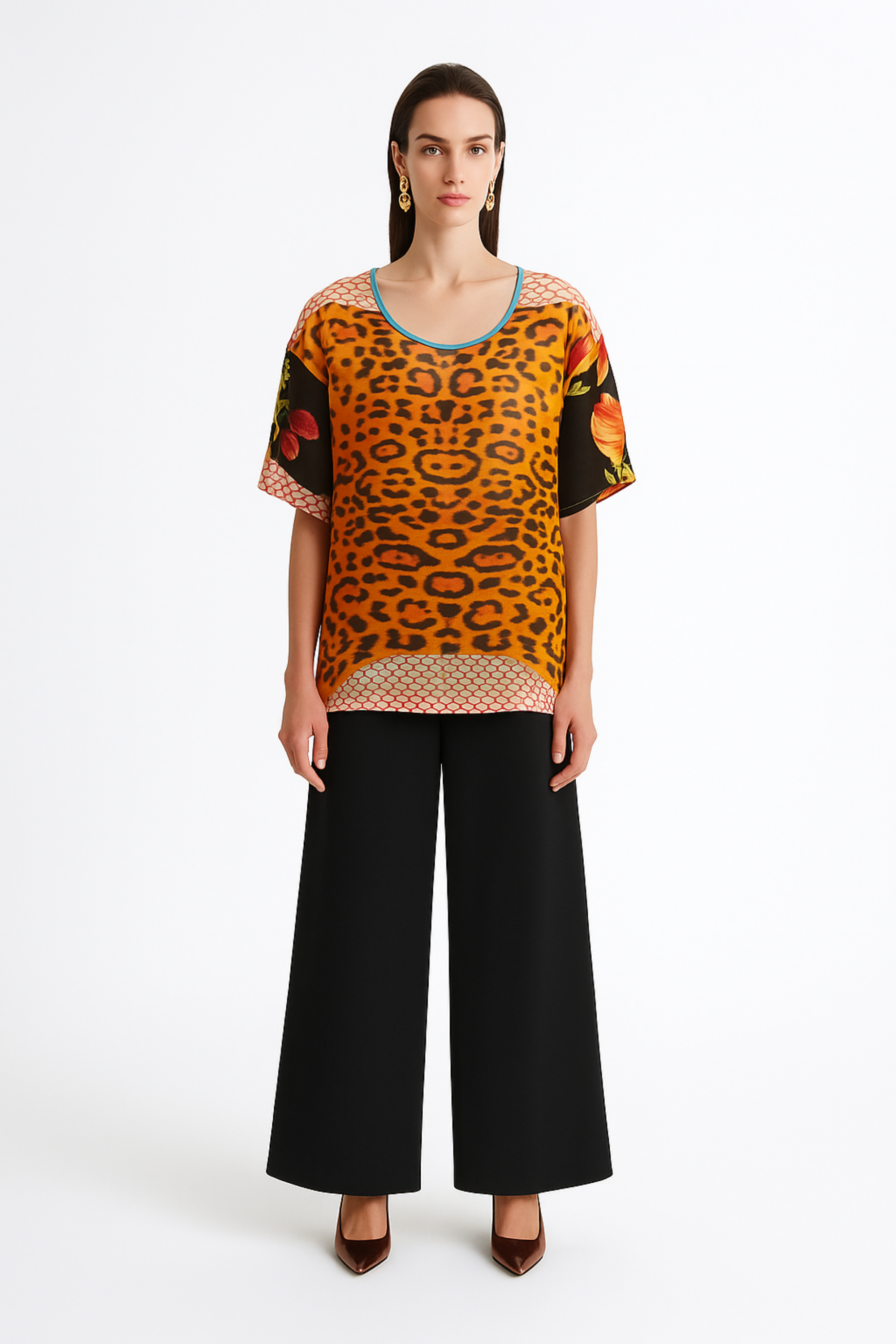 Salamanca Kaftan Top-TOP-LennaRose-Size 1 (8-10)-Lenna Rose Fashion