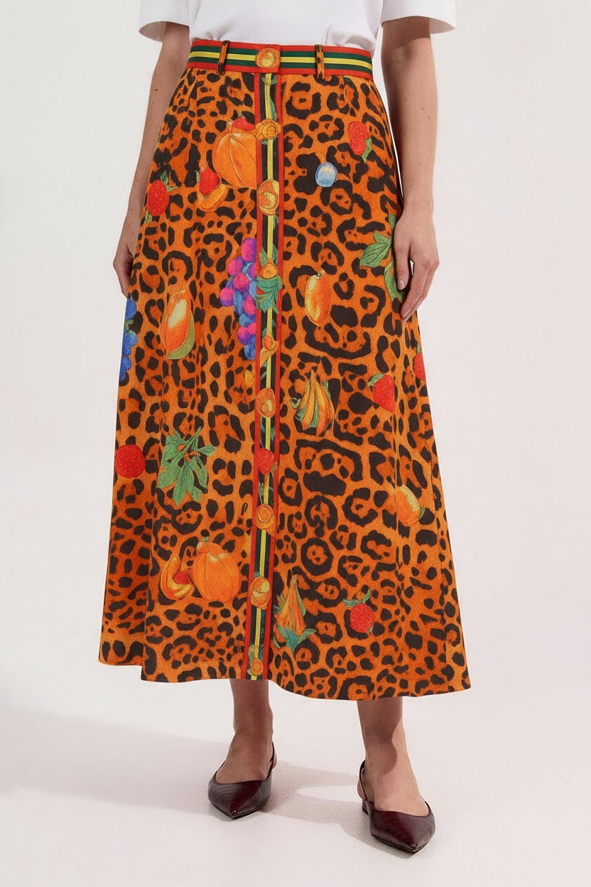 Salamanca Long Skirt-skirt-LennaRose-Size 1 (8-10)-Lenna Rose Fashion