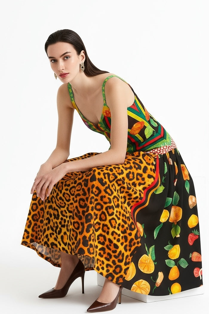 Salamanca Maxi Dress-Dress-LennaRose-Size 1 (8-10)-Lenna Rose Fashion