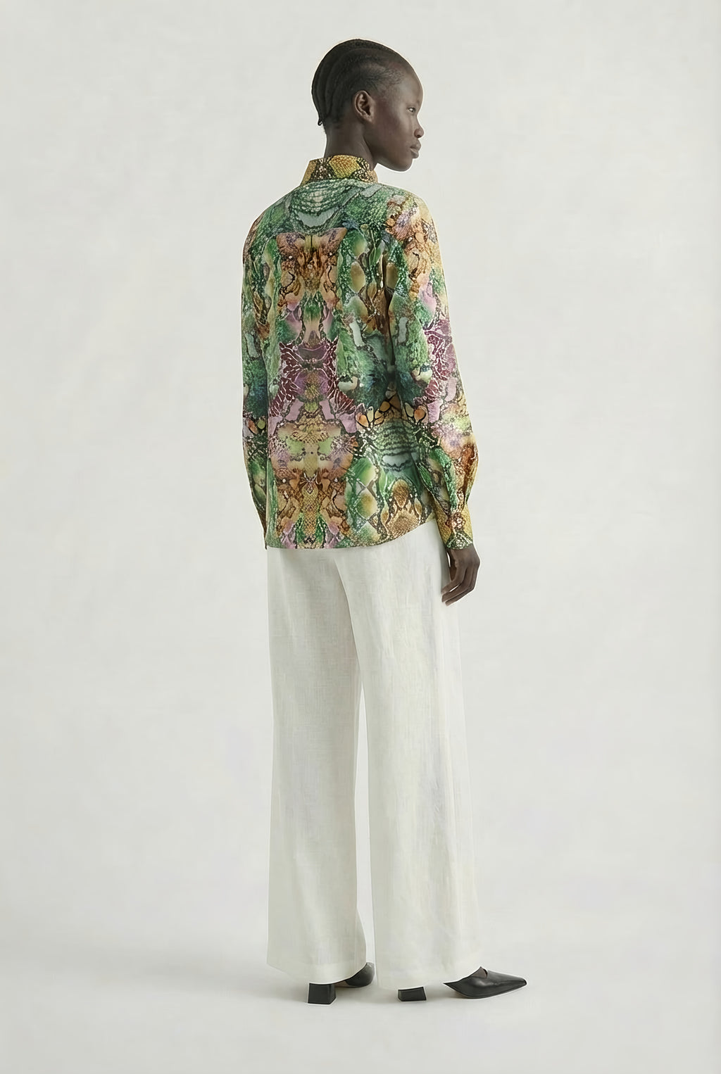 Serpentine Collar Shirt-TOP-LennaRose-Size 1 (8-10)-Lenna Rose Fashion