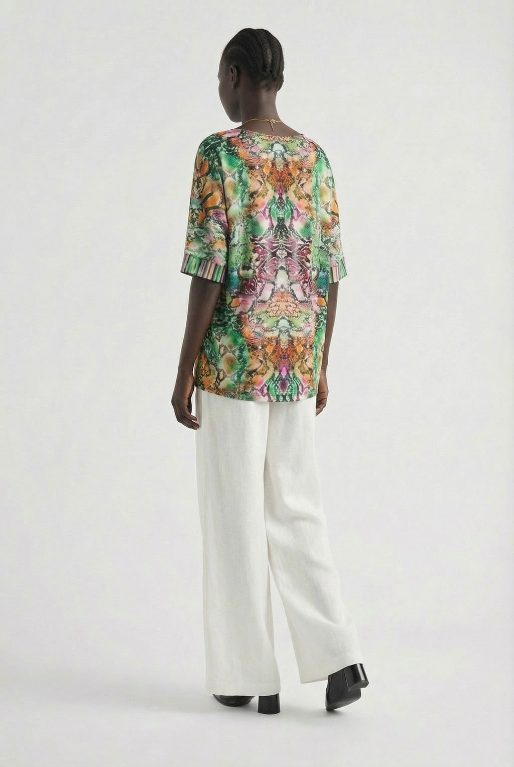 Serpentine Kaftan Top-TOP-LennaRose-Size 1 (8-10)-Lenna Rose Fashion