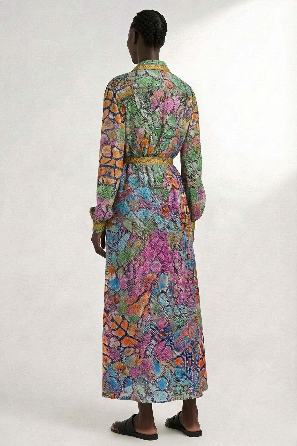 Serpentine Long Frida Dress-Dress-LennaRose-Size 1 (8-10)-Lenna Rose Fashion