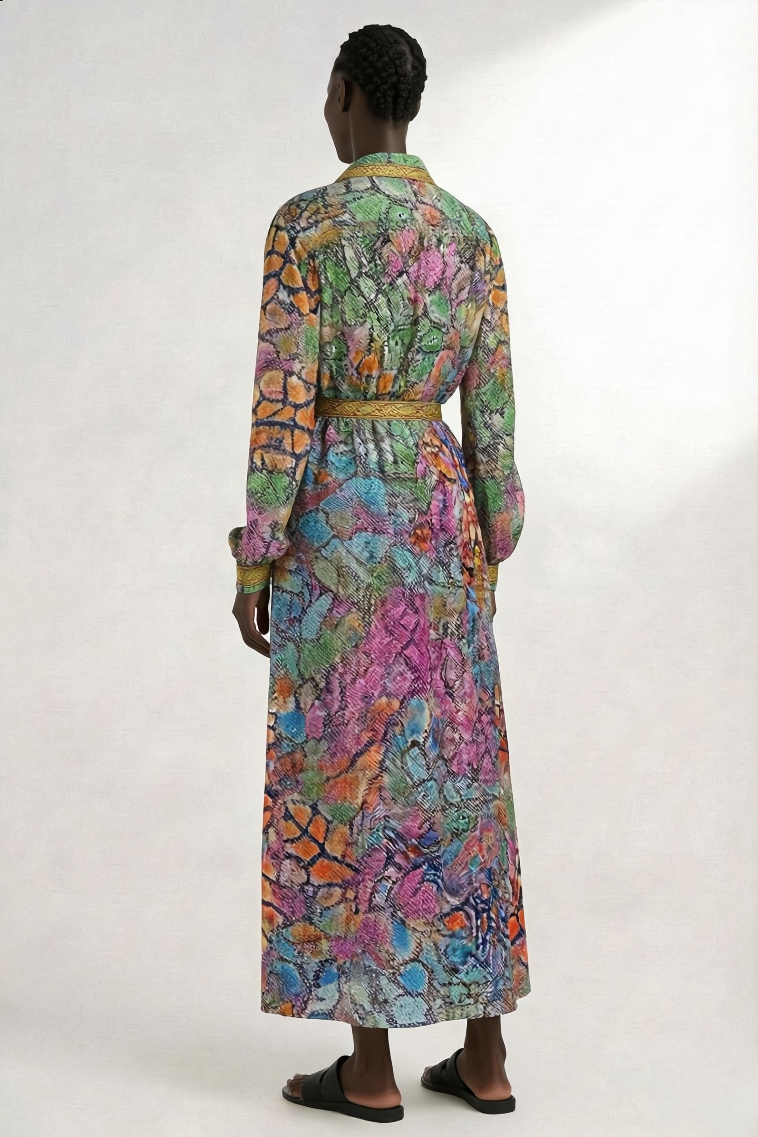 Serpentine Long Frida Dress-Dress-LennaRose-Size 1 (8-10)-Lenna Rose Fashion