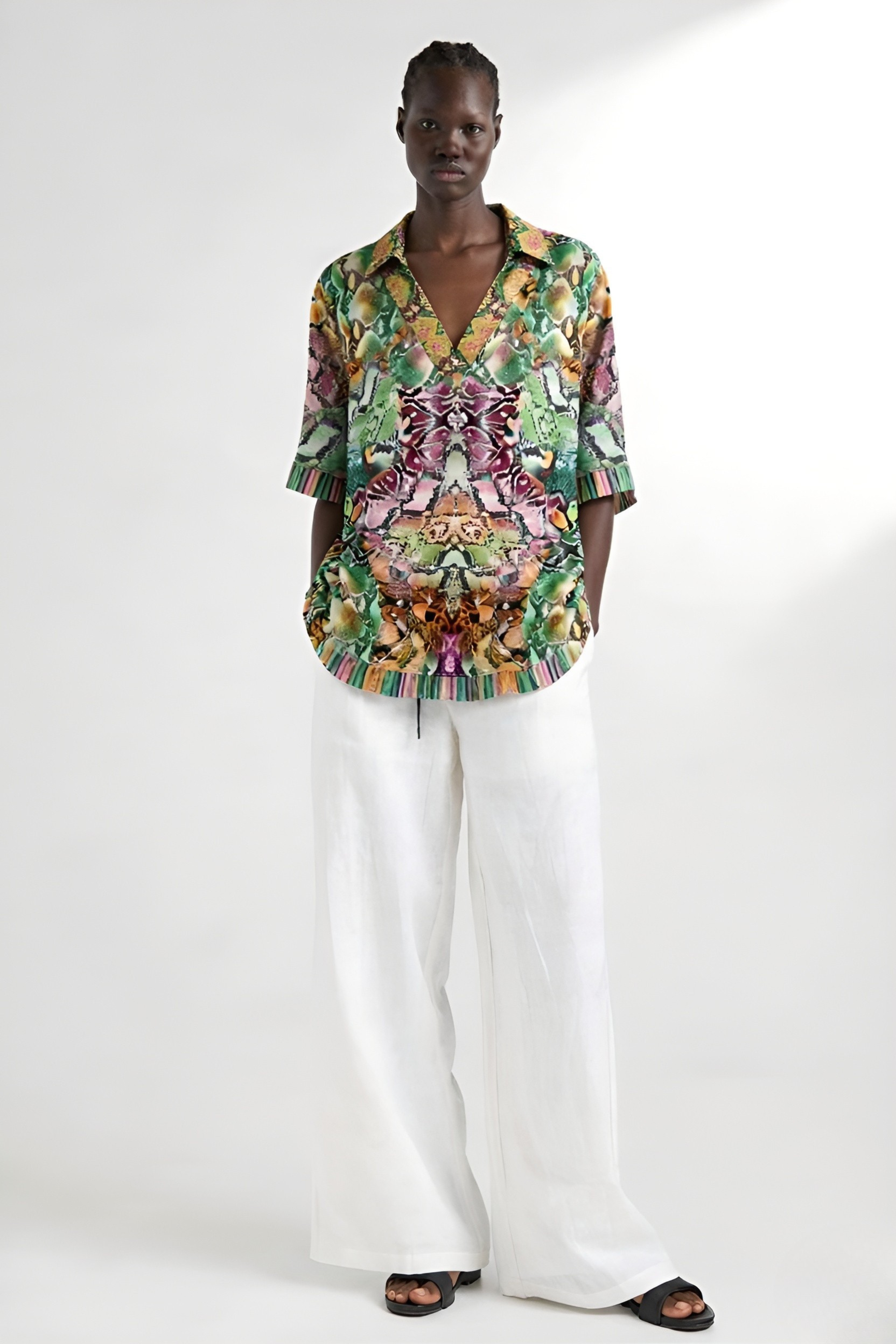 Serpentine Resort Top-TOP-LennaRose-Size 1 (8-10)-Lenna Rose Fashion