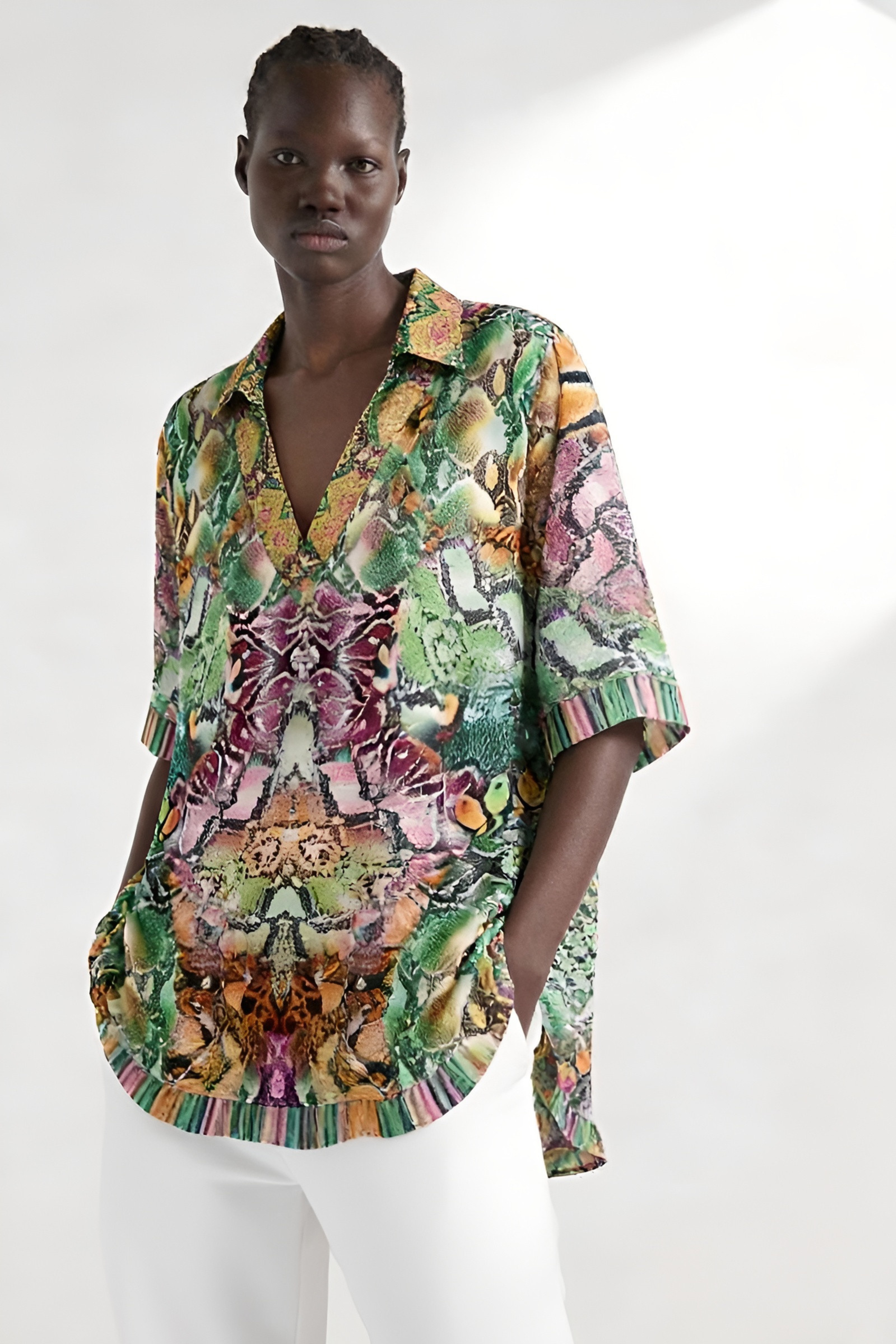 Serpentine Resort Top-TOP-LennaRose-Size 1 (8-10)-Lenna Rose Fashion