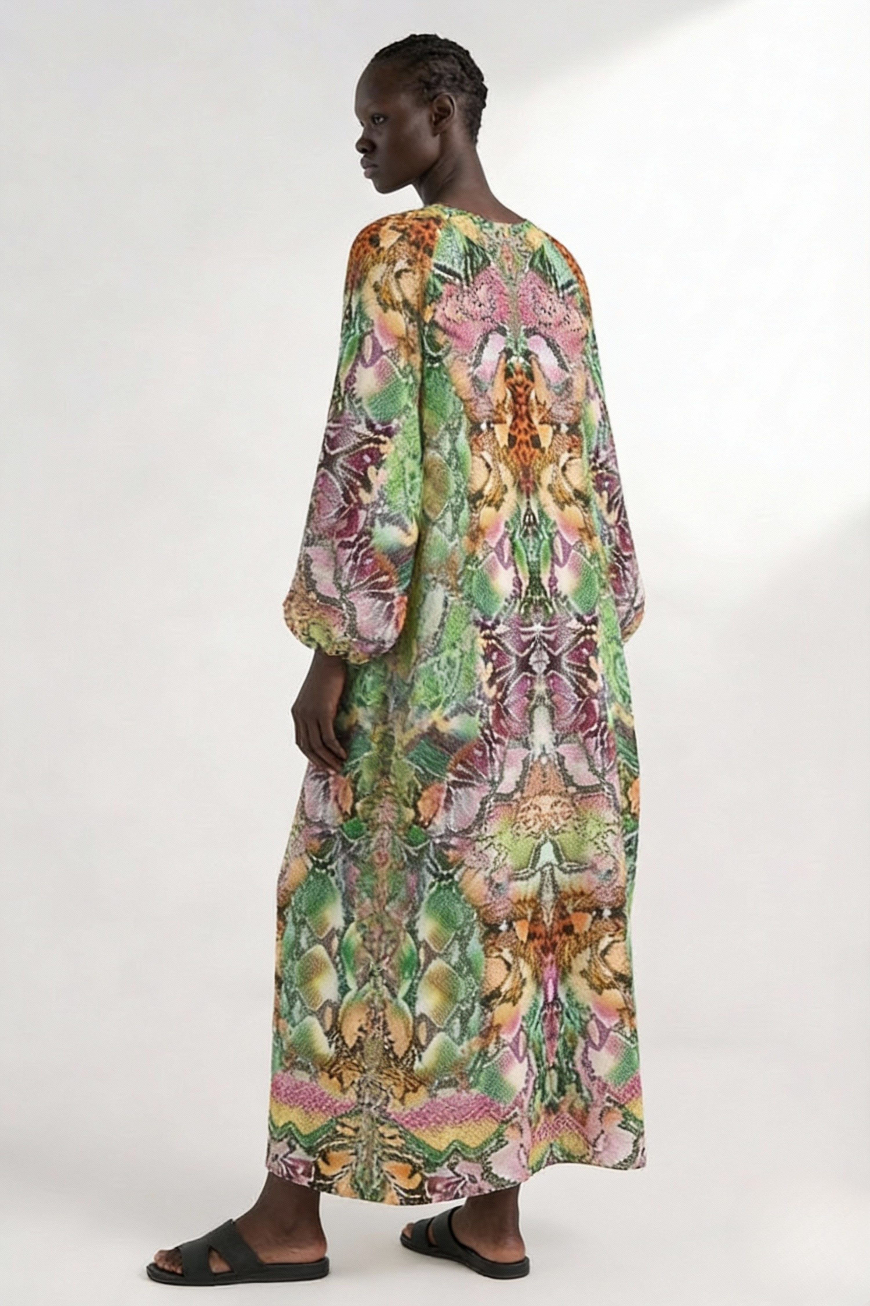 Serpentine Smock Dress-Dress-LennaRose-Size 1 (8-10)-Lenna Rose Fashion