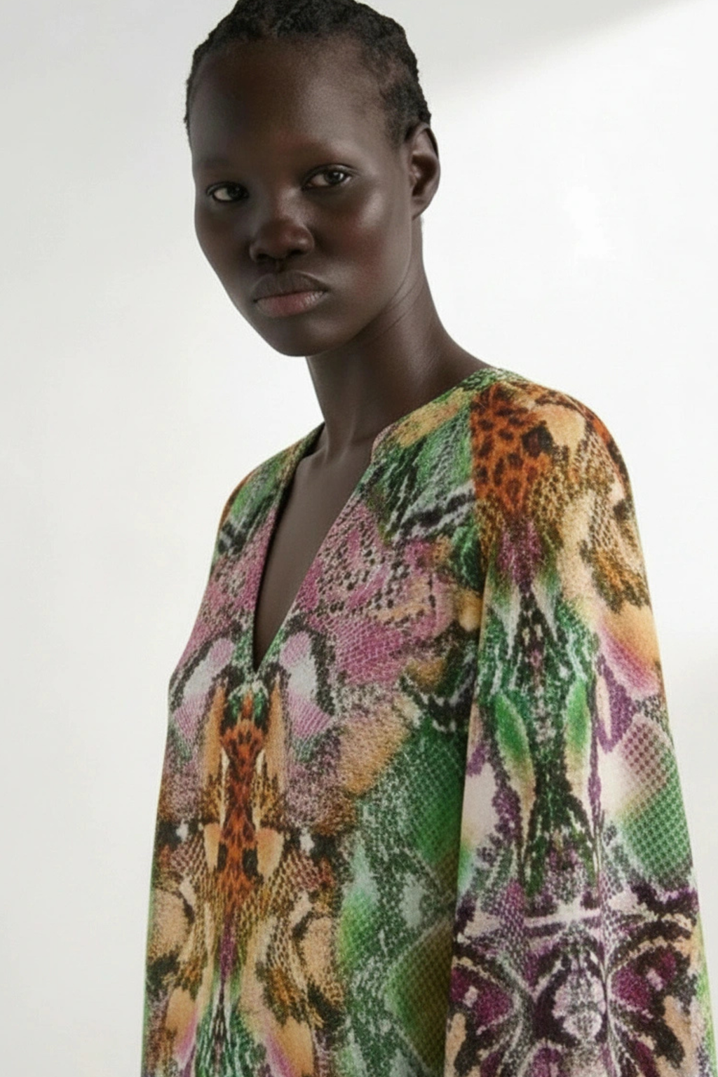 Serpentine Smock Dress-Dress-LennaRose-Size 1 (8-10)-Lenna Rose Fashion