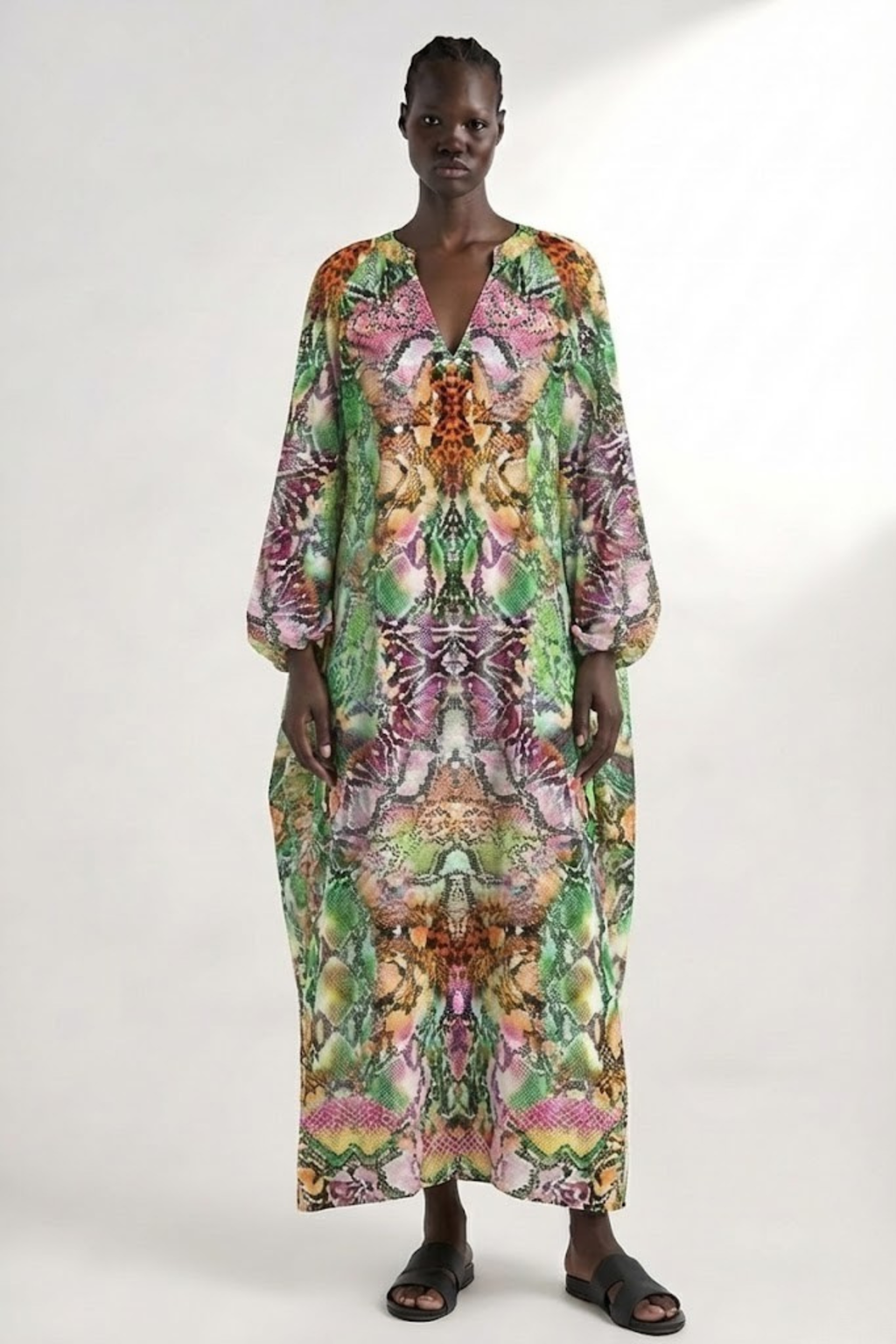 Serpentine Smock Dress-Dress-LennaRose-Size 1 (8-10)-Lenna Rose Fashion