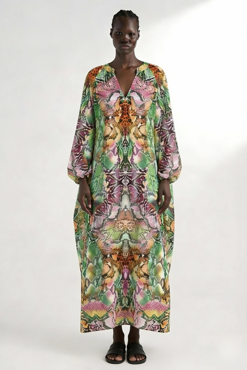 Serpentine Smock Dress-Dress-LennaRose-Size 1 (8-10)-Lenna Rose Fashion