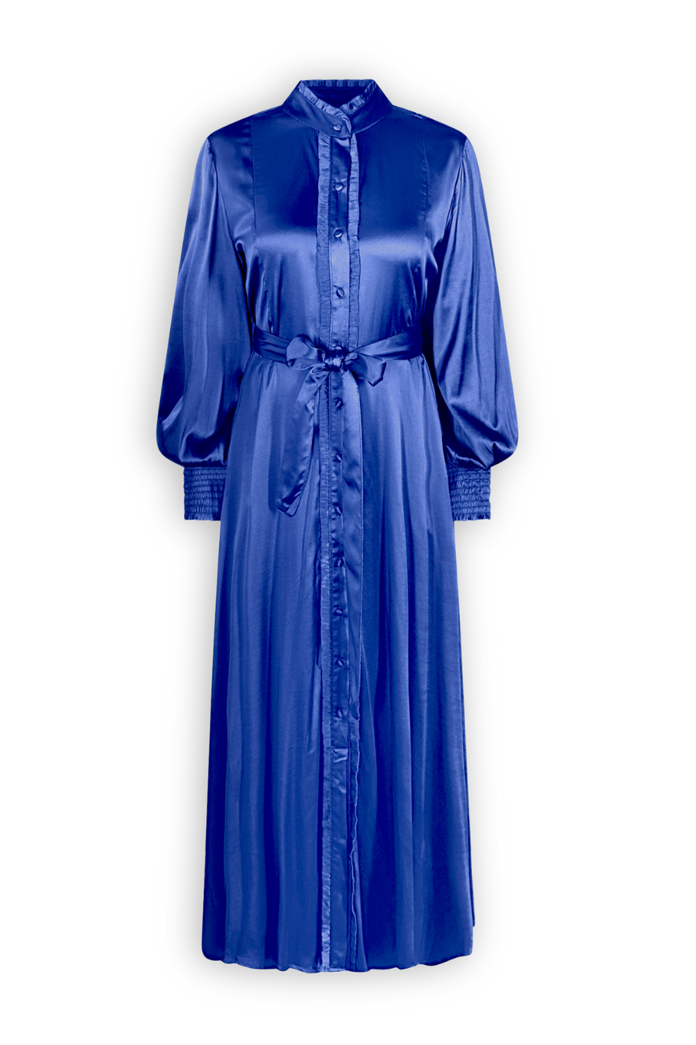 Silk Freya Dress - Blue-Dress-LennaRose-Size 1 (8-10)-Lenna Rose Fashion