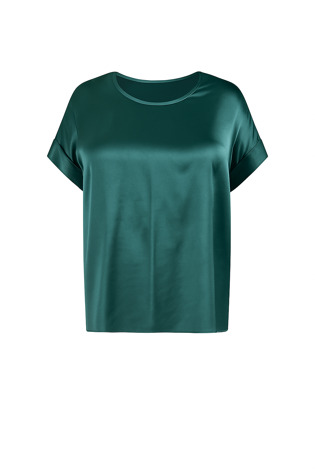 Silk Rose Top - Green