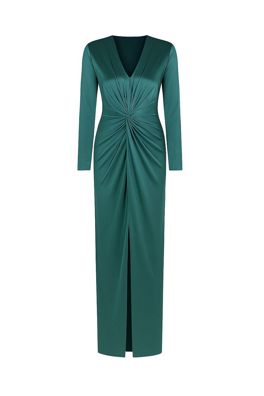Silk Rhianna Dress - Green