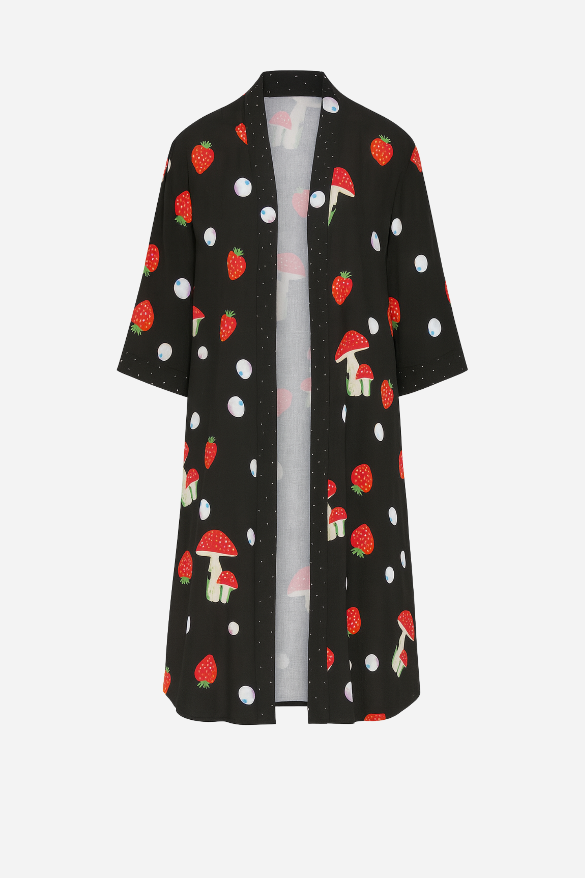 Stellino - Long Kimono Shrug-kimono-LennaRose-One Size (8 - 18)-Lenna Rose Fashion