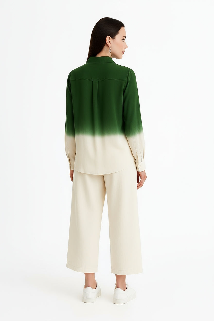 Sunset Green Shirt-My Store-Size 1 (8-10)-Lenna Rose Fashion