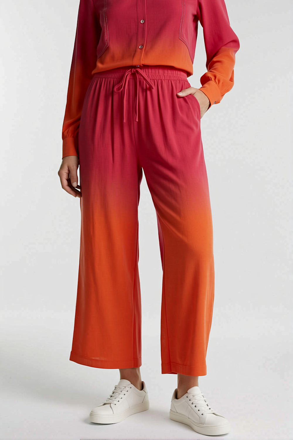 Sunset Orange Trousers