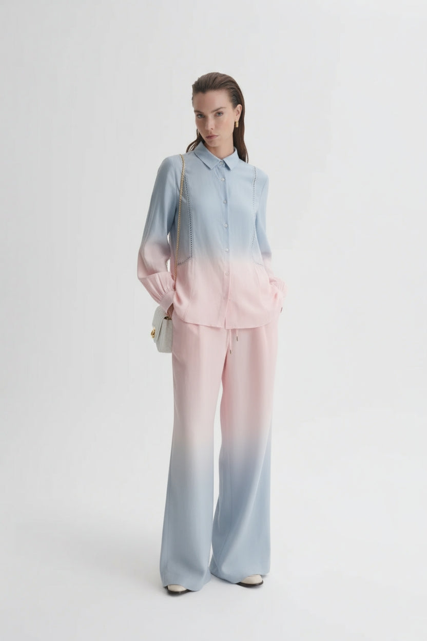 Sunset Pink Shirt-My Store-Size 1 (8-10)-Lenna Rose Fashion