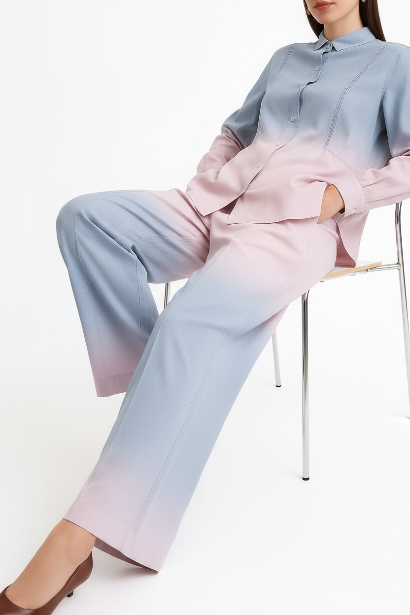 Sunset Pink Trousers-My Store-Size 1 (8-10)-Lenna Rose Fashion