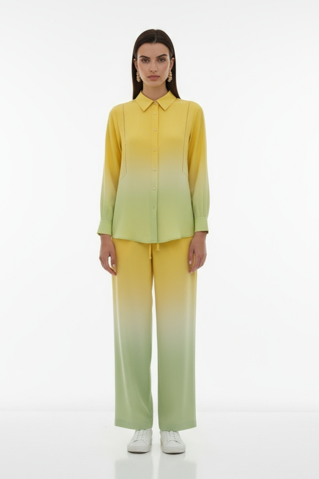 Sunset Yellow Shirt-My Store-Size 1 (8-10)-Lenna Rose Fashion