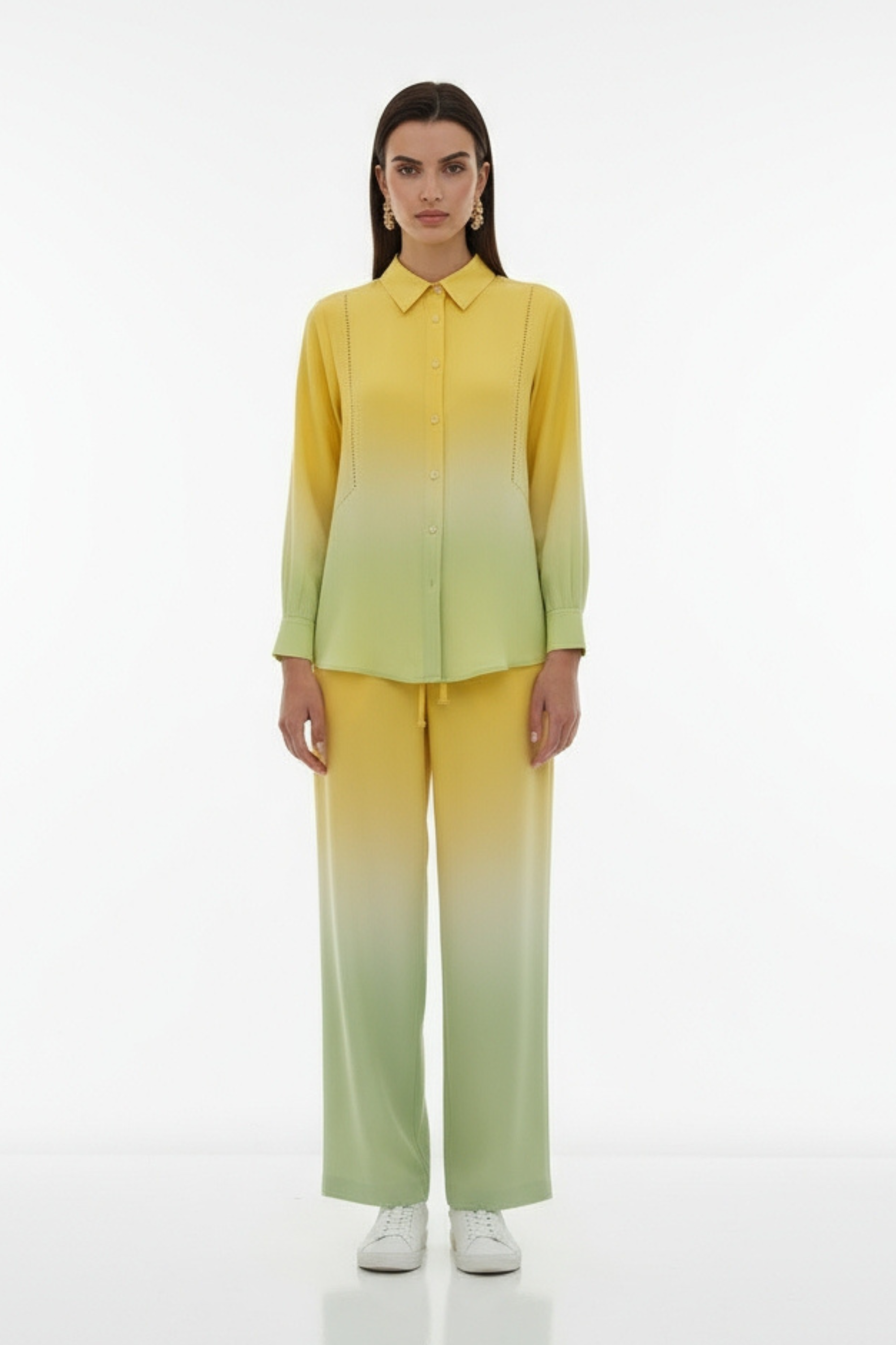 Sunset Yellow Shirt-My Store-Size 1 (8-10)-Lenna Rose Fashion