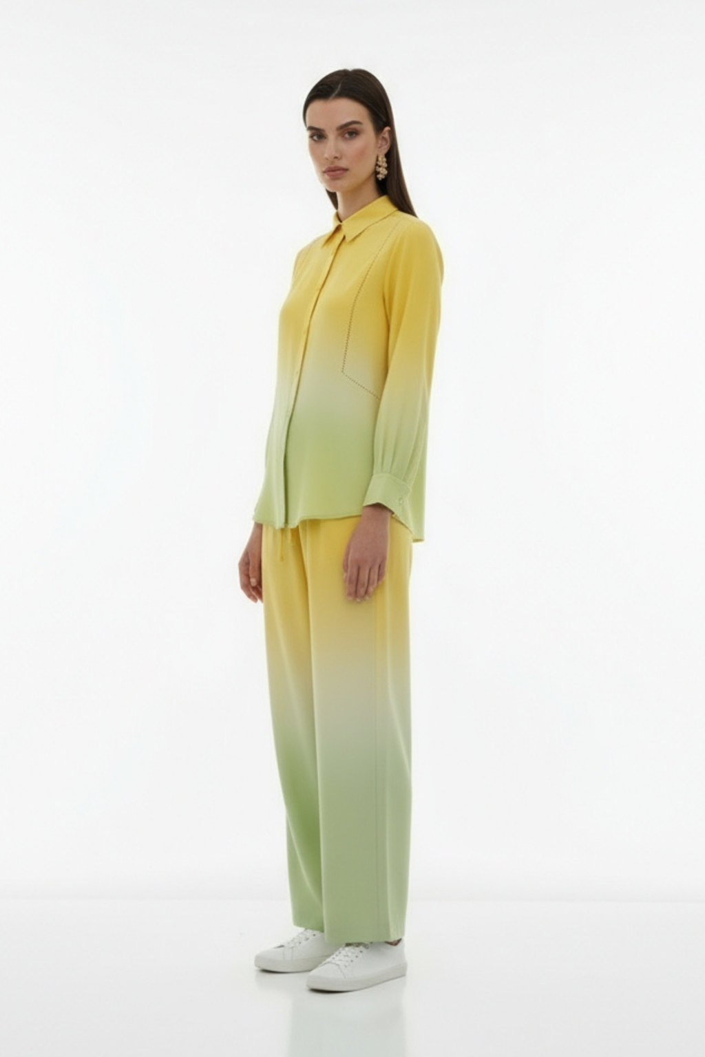 Sunset Yellow Shirt-My Store-Size 1 (8-10)-Lenna Rose Fashion