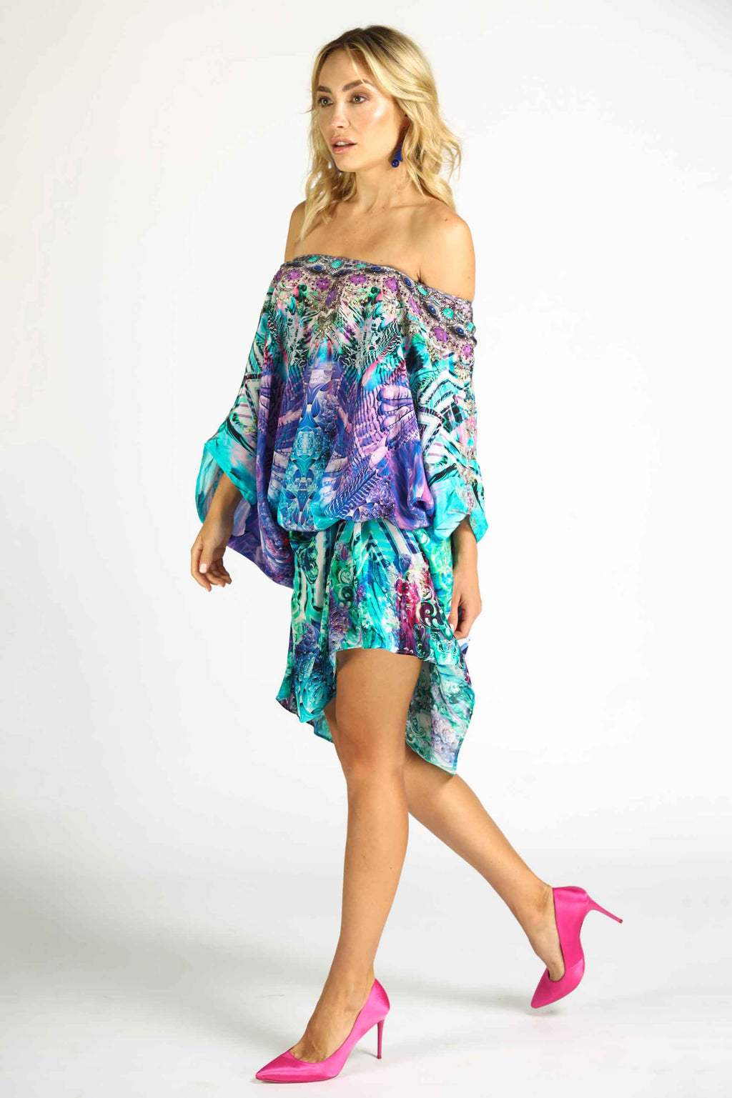Indigo Summer Box Kaftan