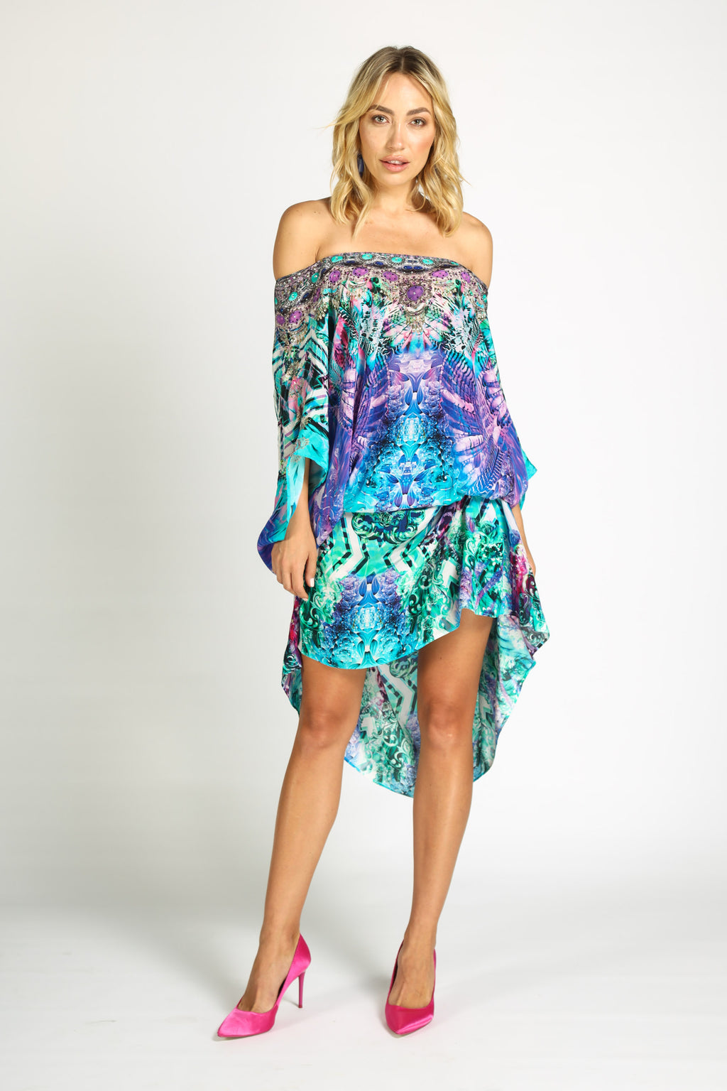 Indigo Summer Box Kaftan