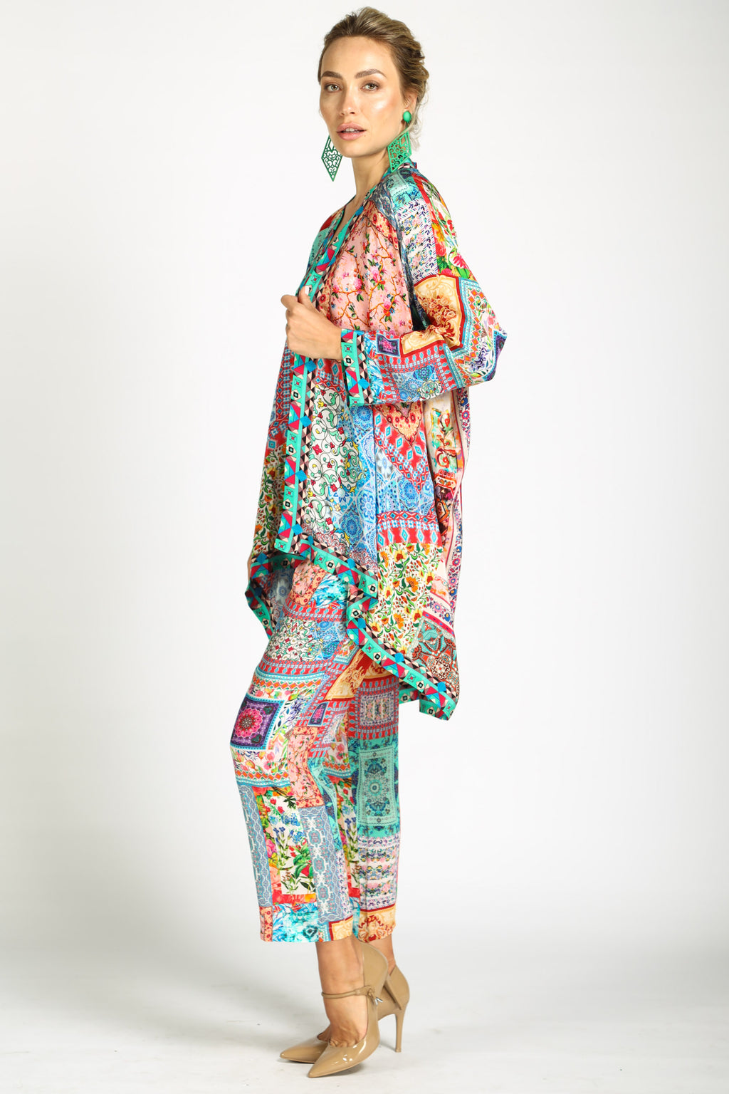 Damascus Short Kimono Shrug