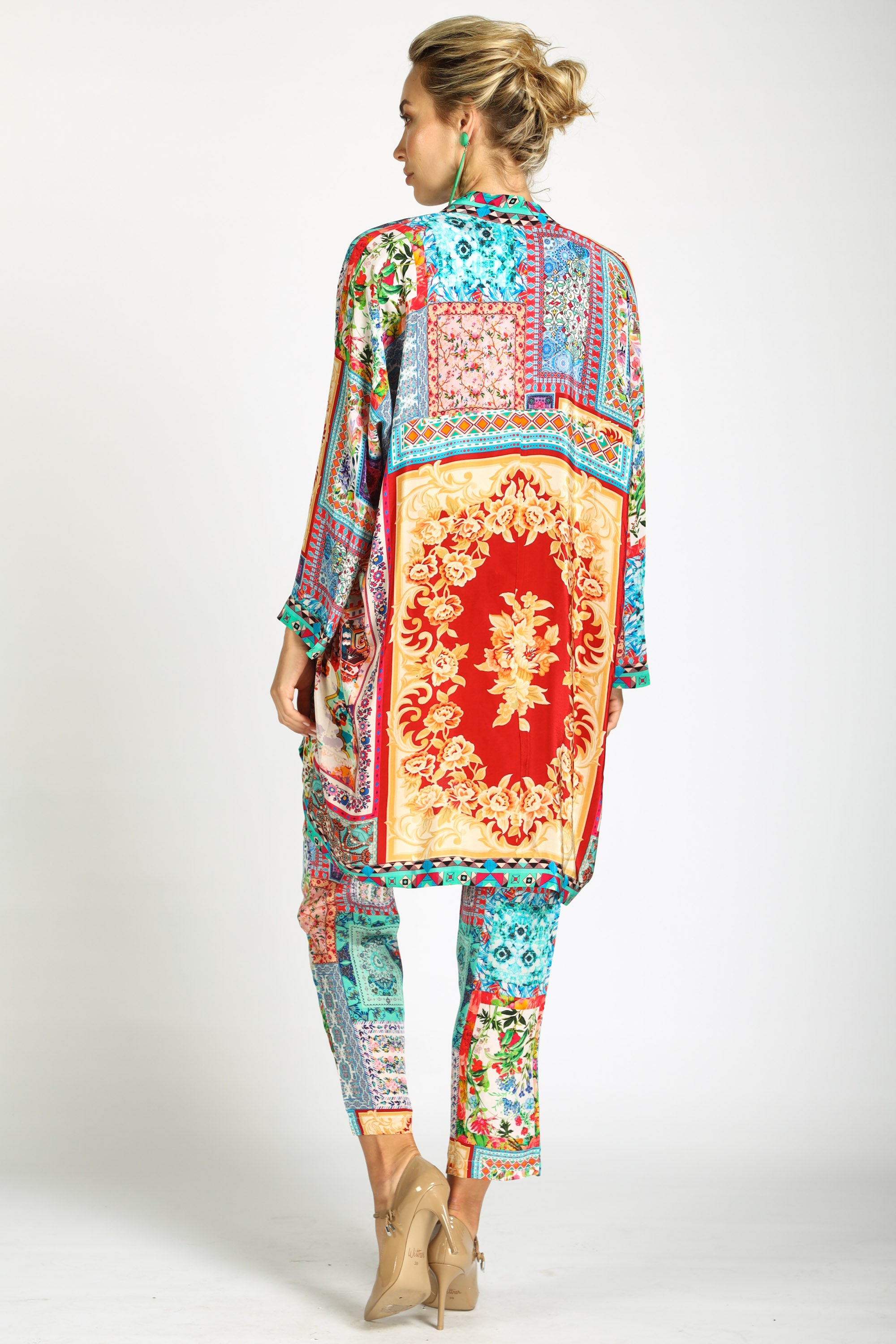 Damascus Short Kimono Shrug