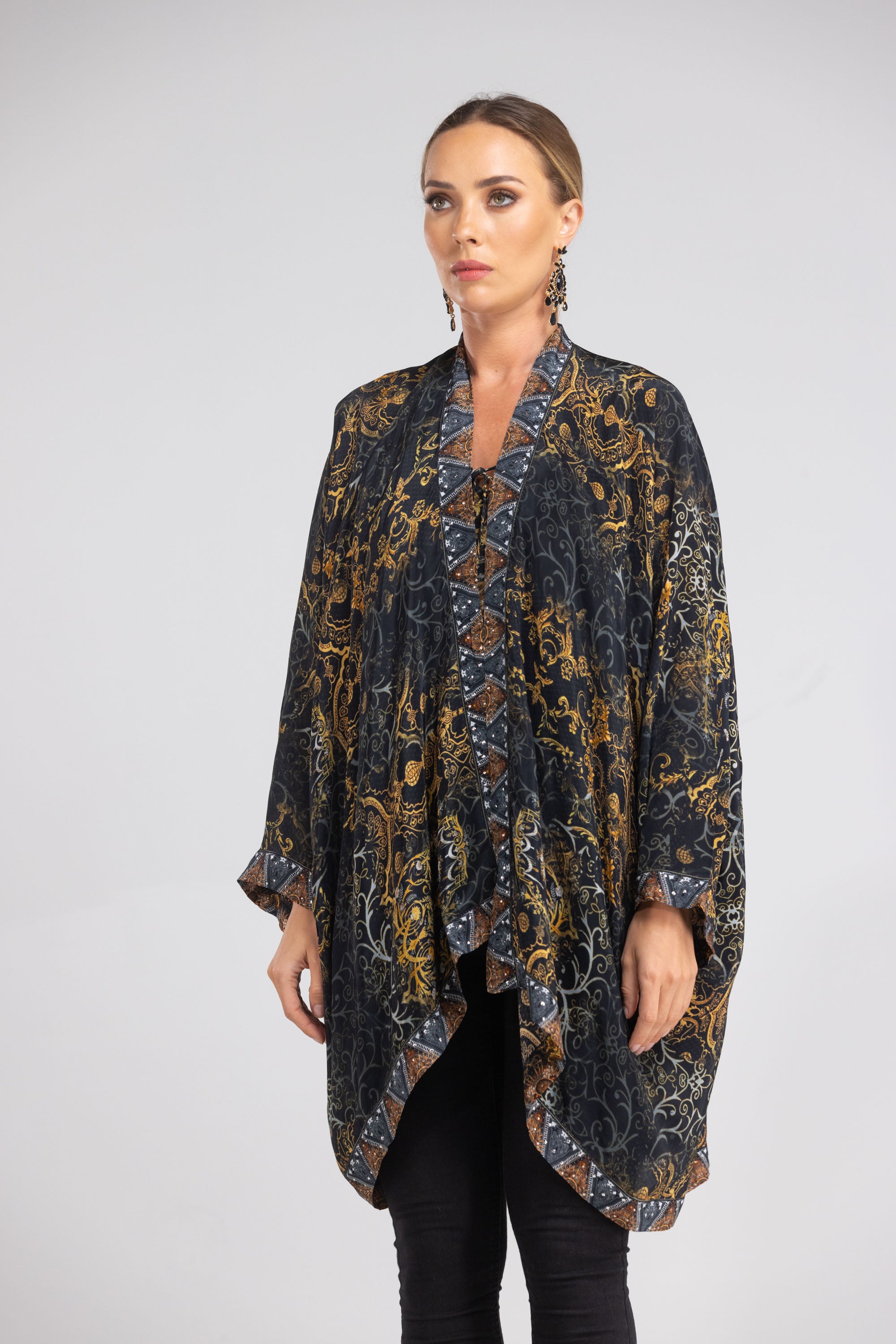 Valletta Short Kimono Shrug