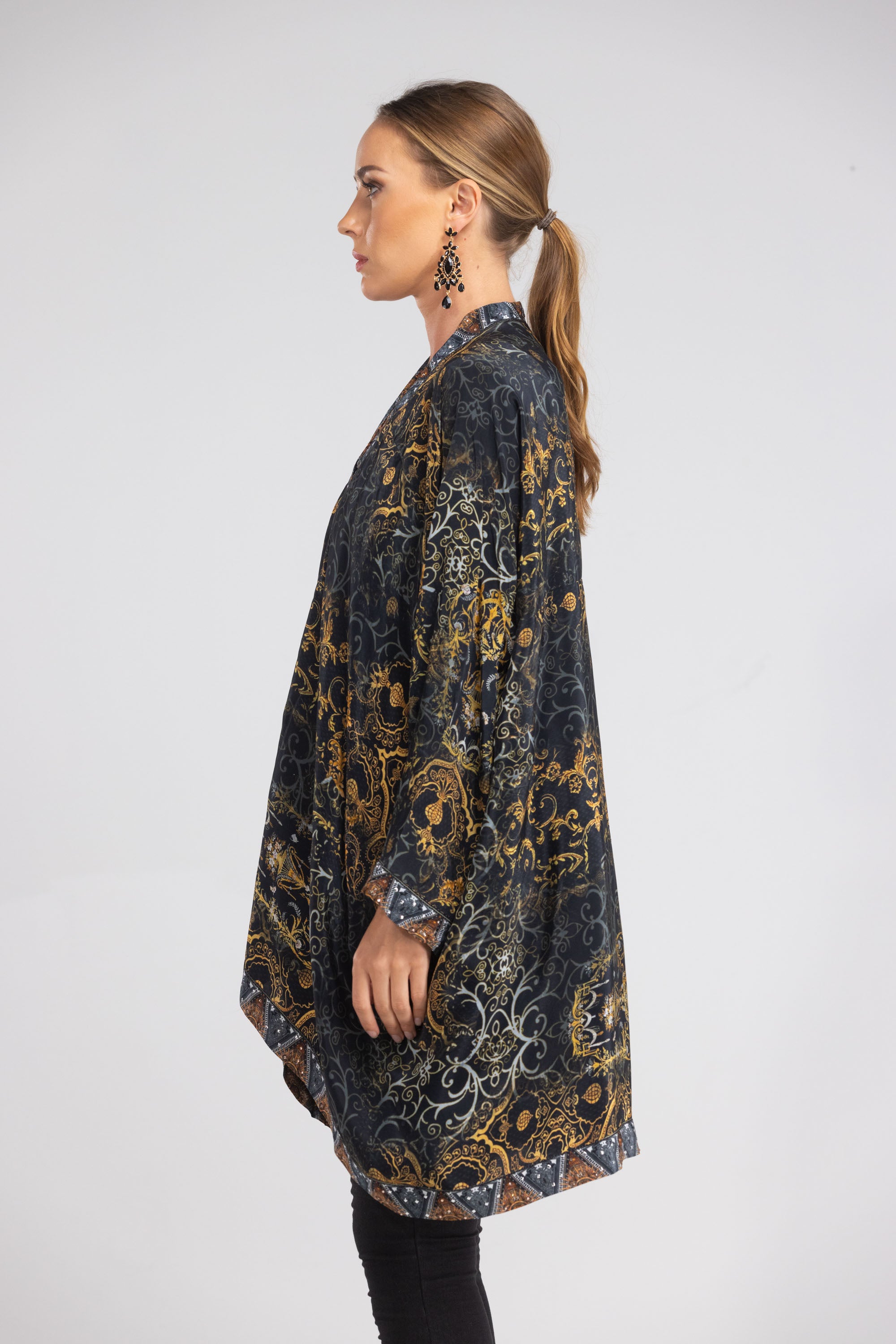 Valletta Short Kimono Shrug