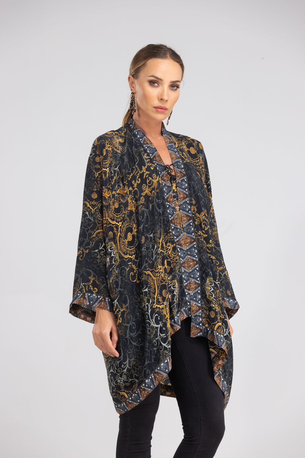Valletta Short Kimono Shrug