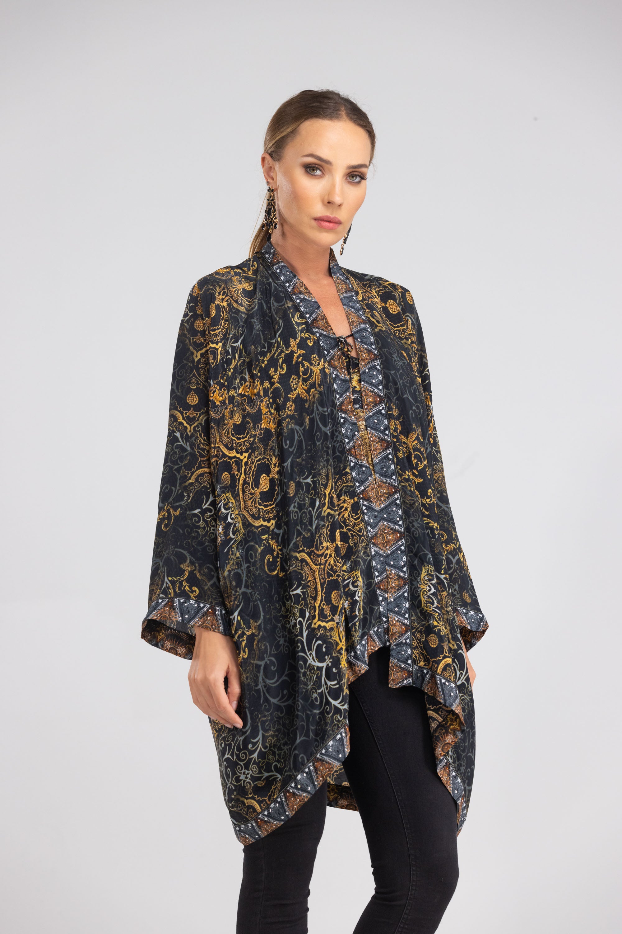 Valletta Short Kimono Shrug