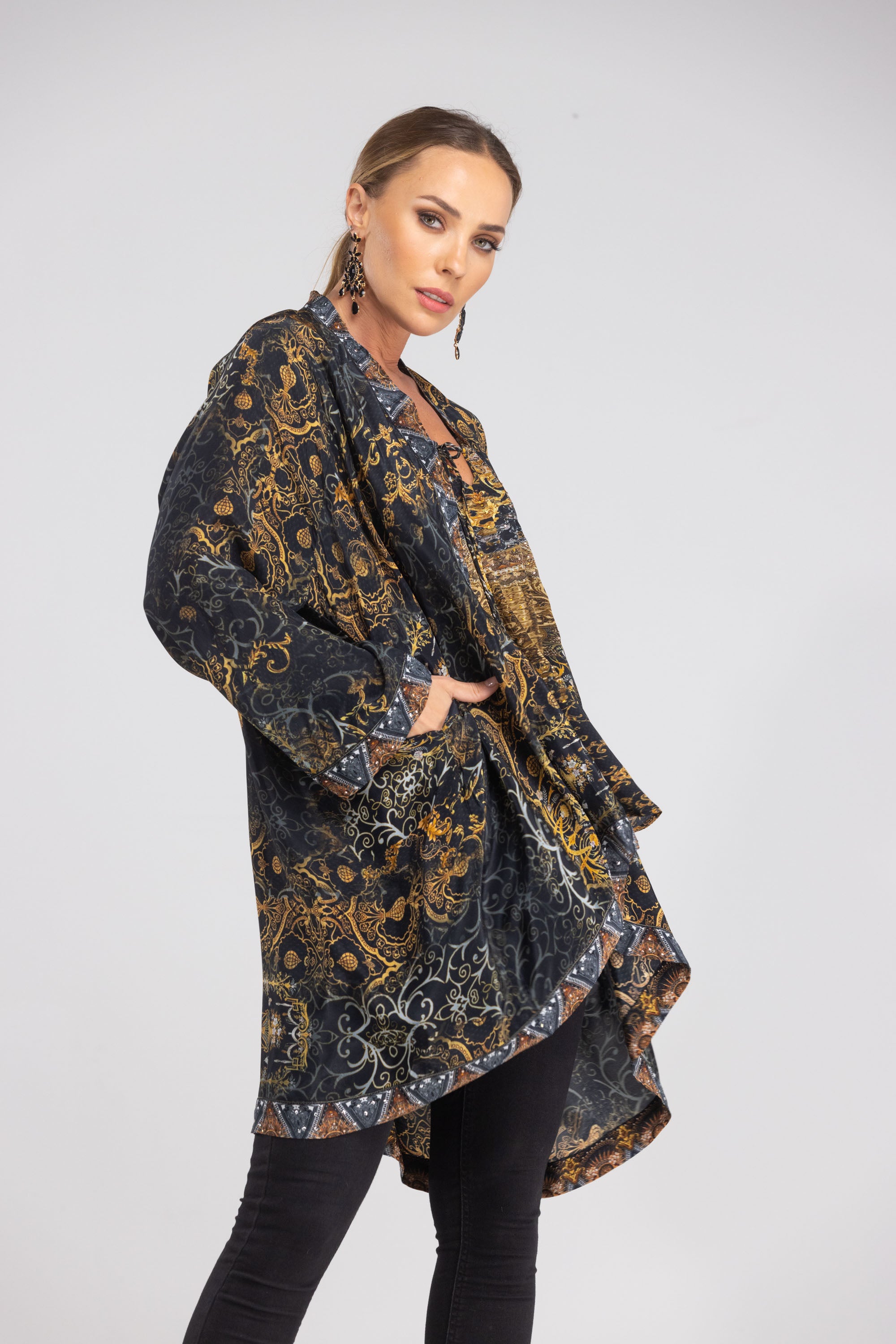 Valletta Short Kimono Shrug