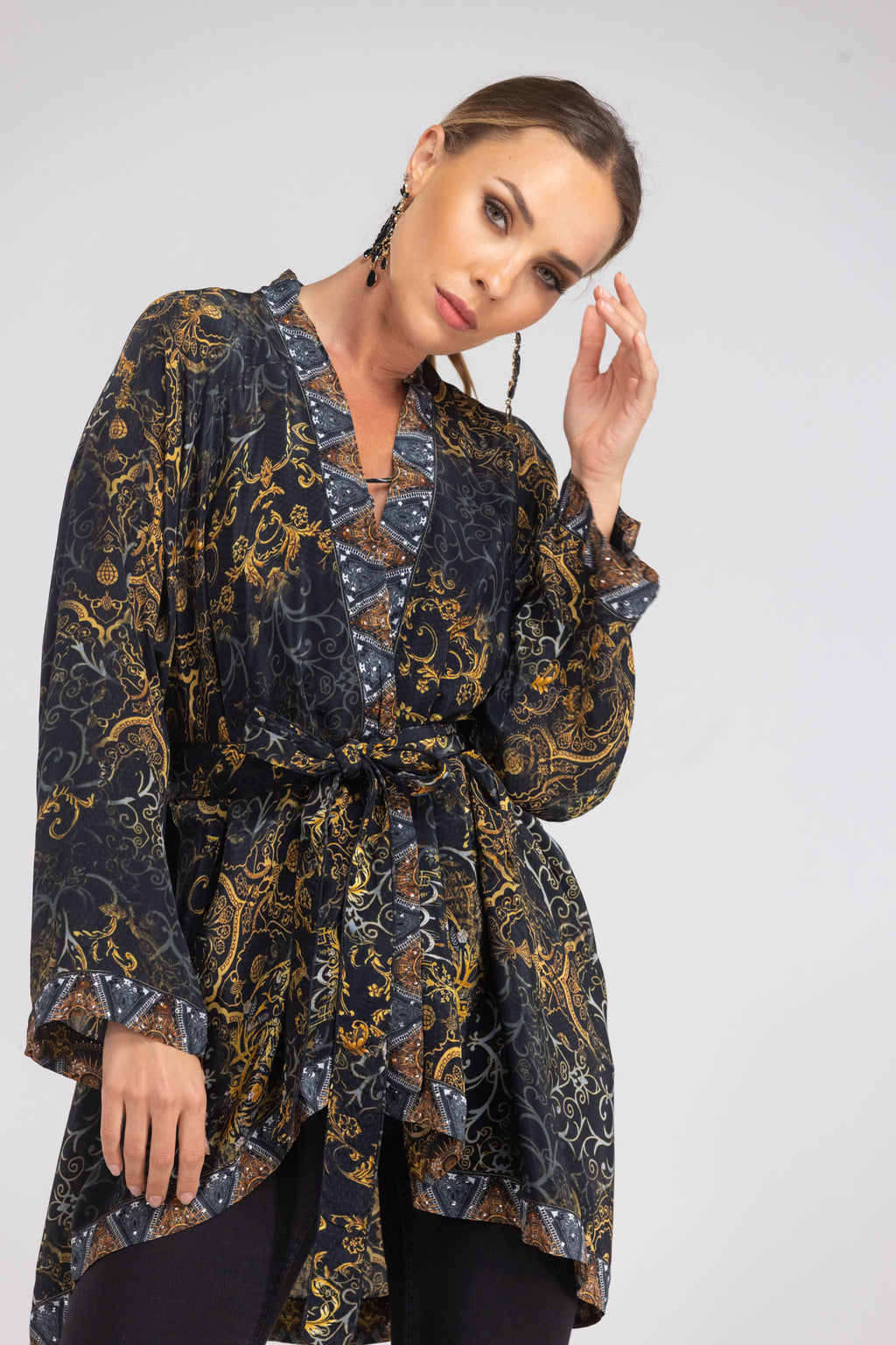 Valletta Short Kimono Shrug