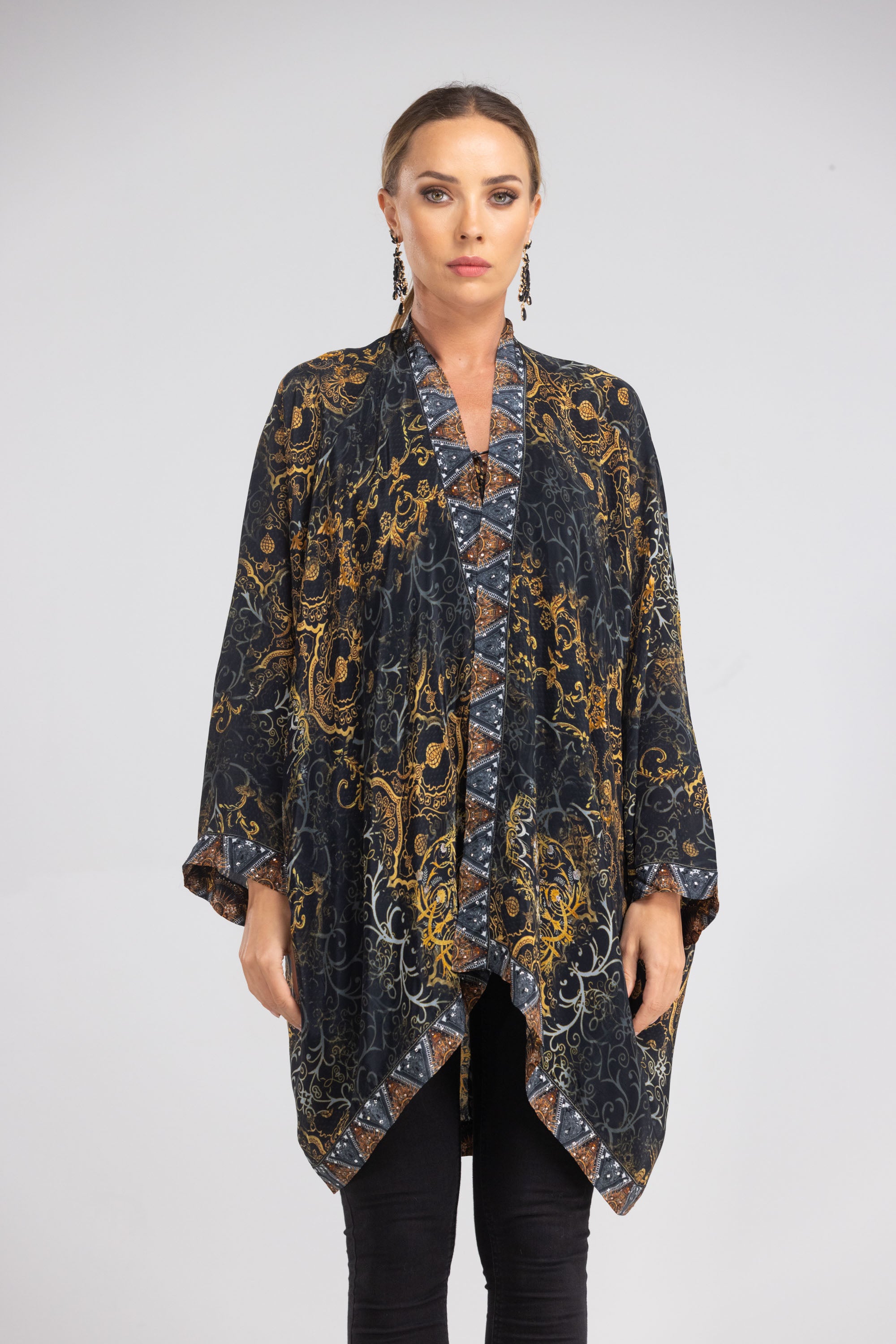 Valletta Short Kimono Shrug