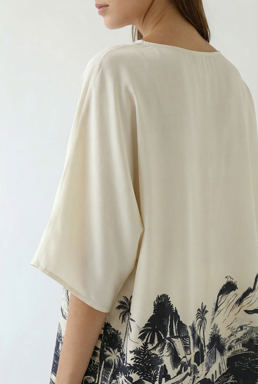 Wayfarer Kaftan Top Cream