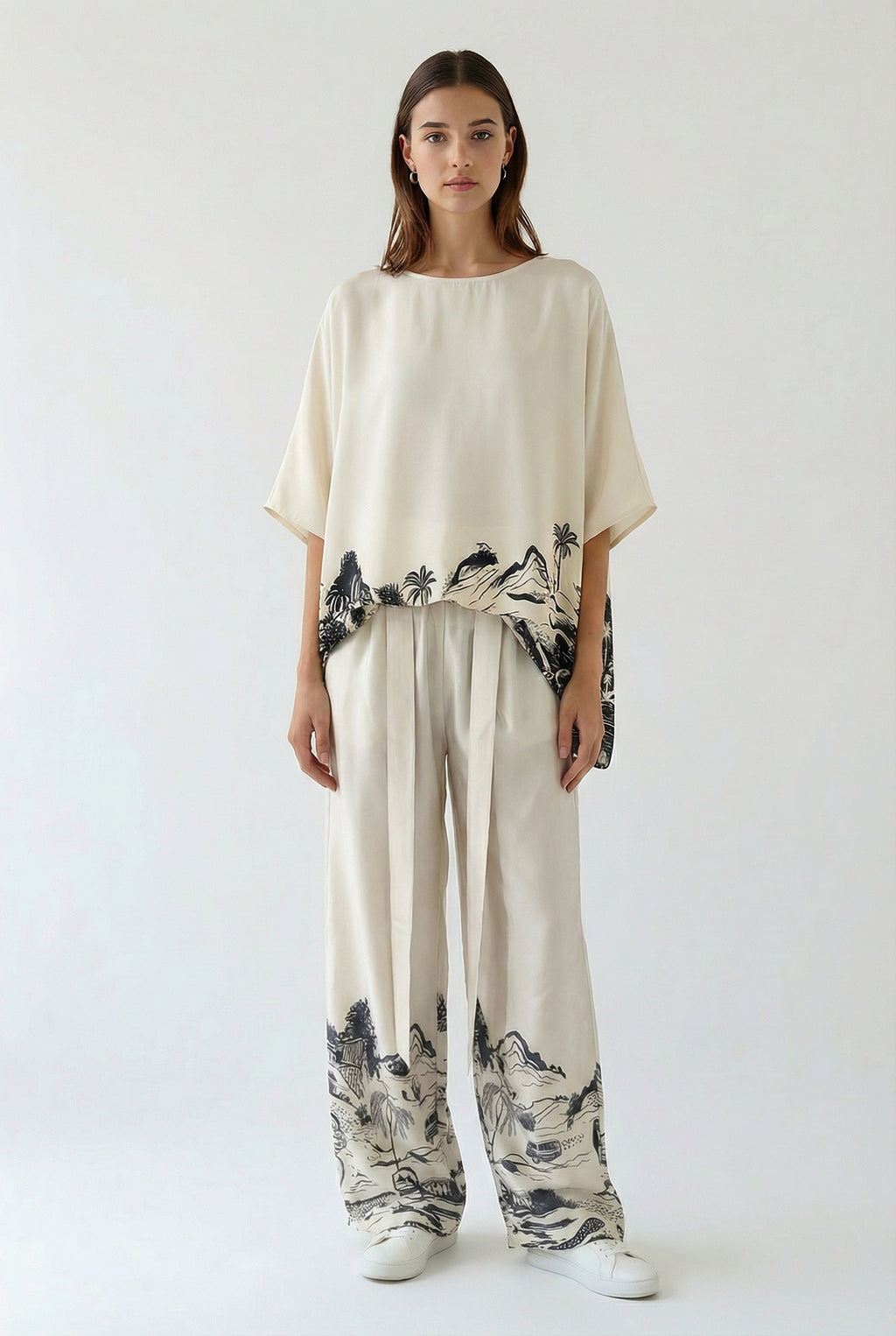 Wayfarer Kaftan Top Cream