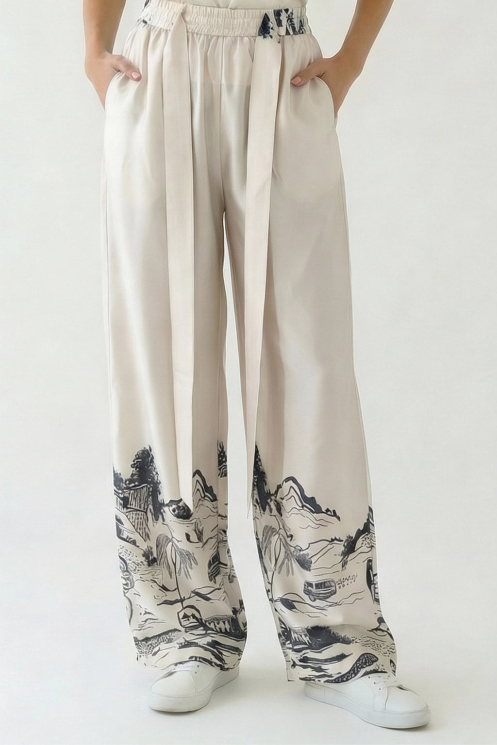 Wayfarer Trousers Cream