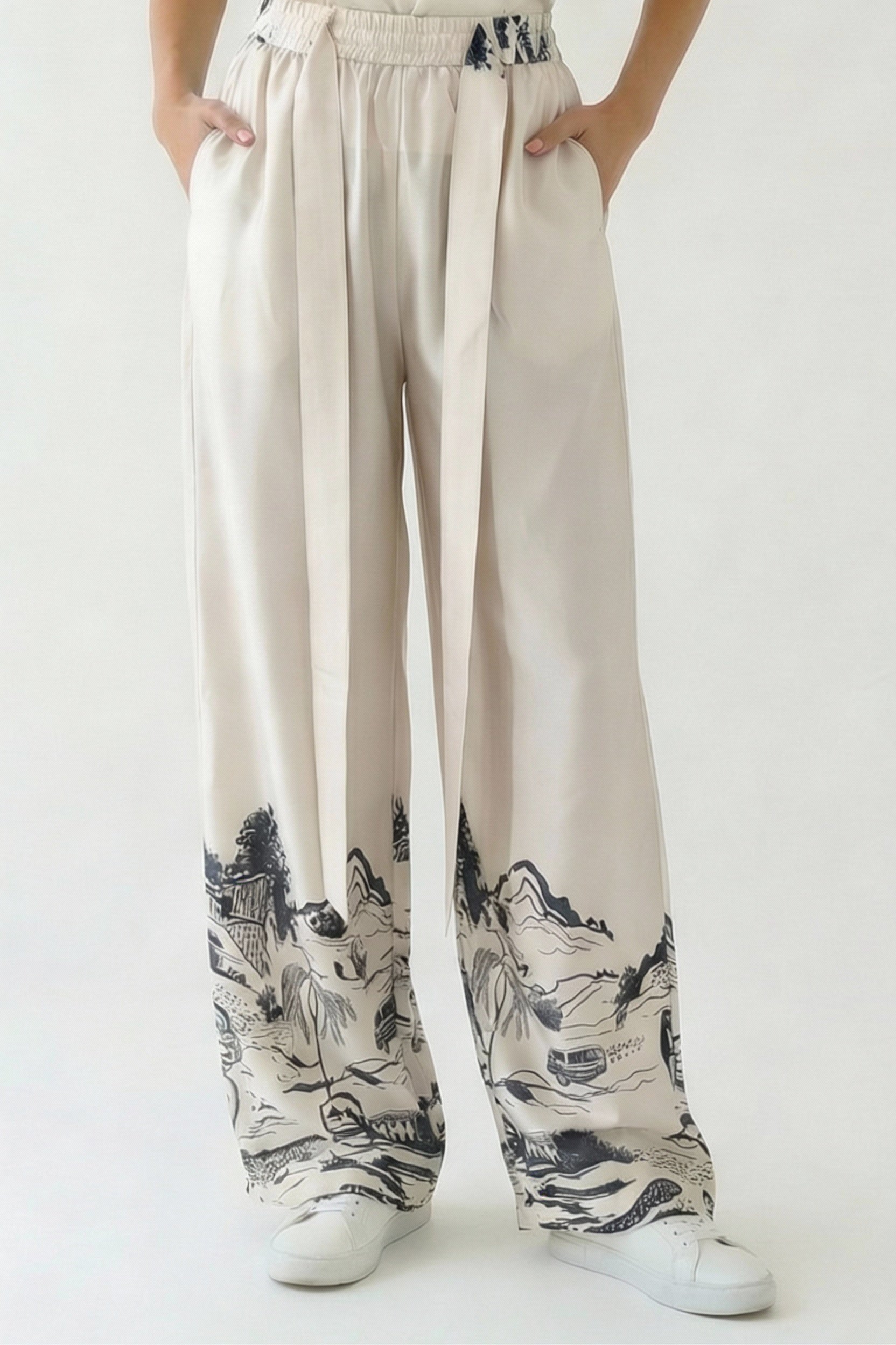 Wayfarer Trousers Cream