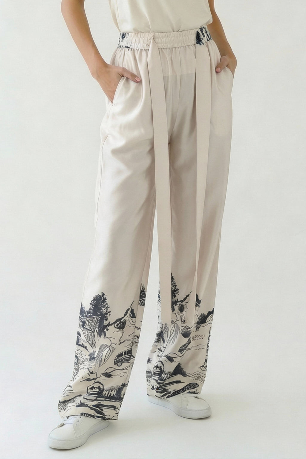 Wayfarer Trousers Cream